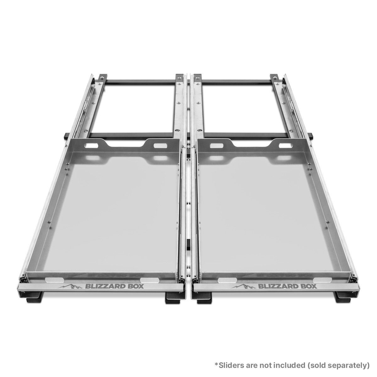 PROJECT X BLIZZARD BOX - 41QT/38L SLIDER MOUNT FOR 07-18 JEEP JK AC58172-1