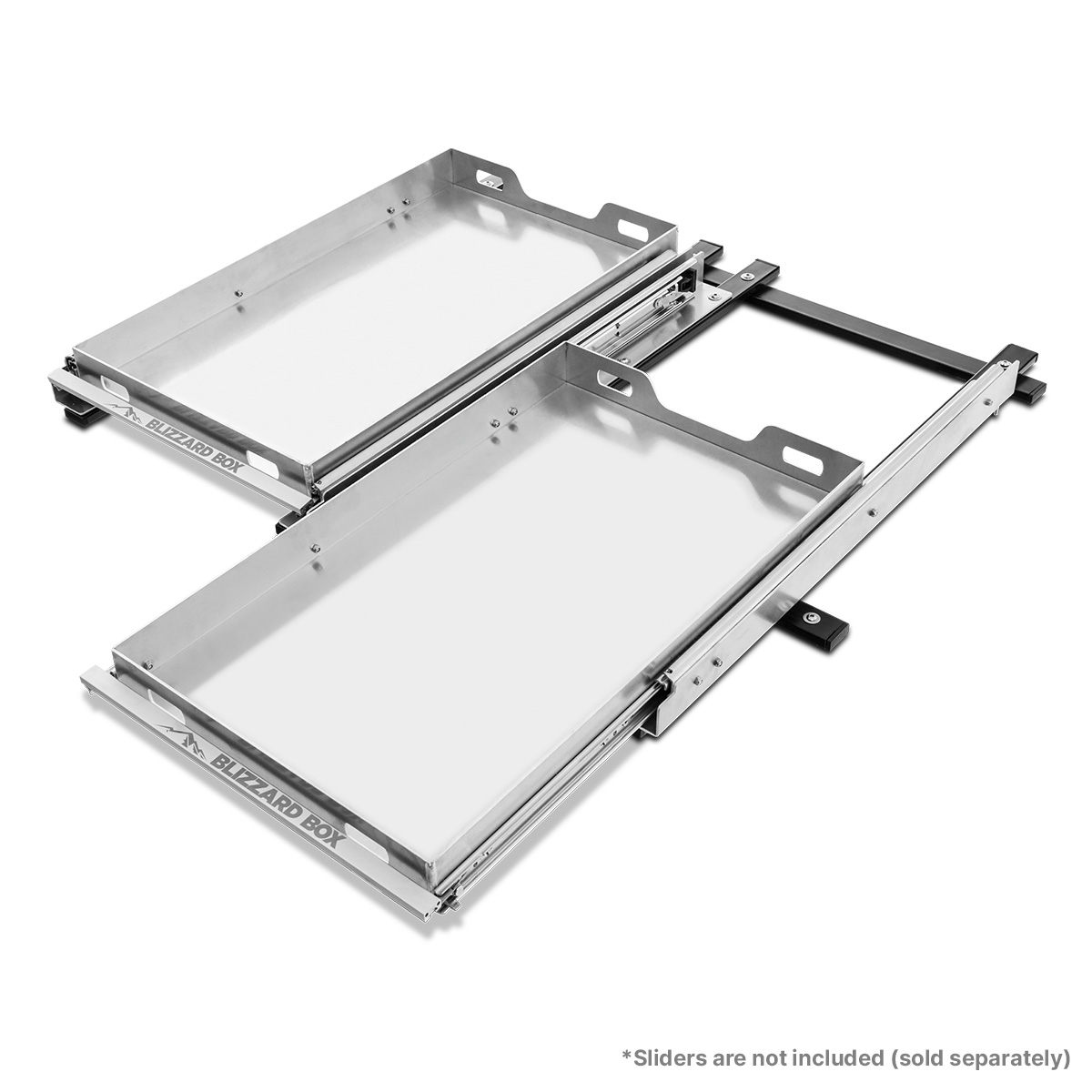 PROJECT X BLIZZARD BOX - 41QT/38L SLIDER MOUNT FOR 07-18 JEEP JK AC58172-1