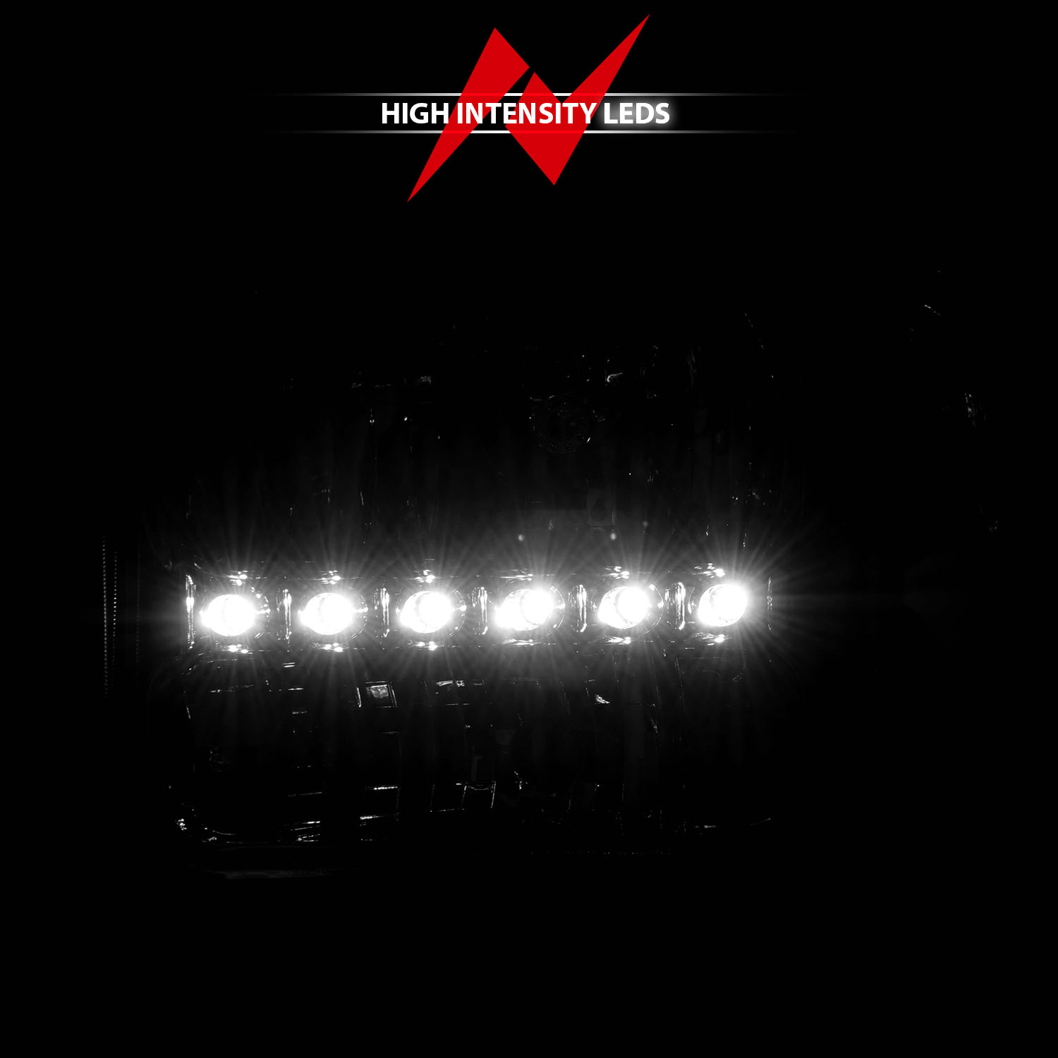 ANZO USA Crystal Headlight Set 111088