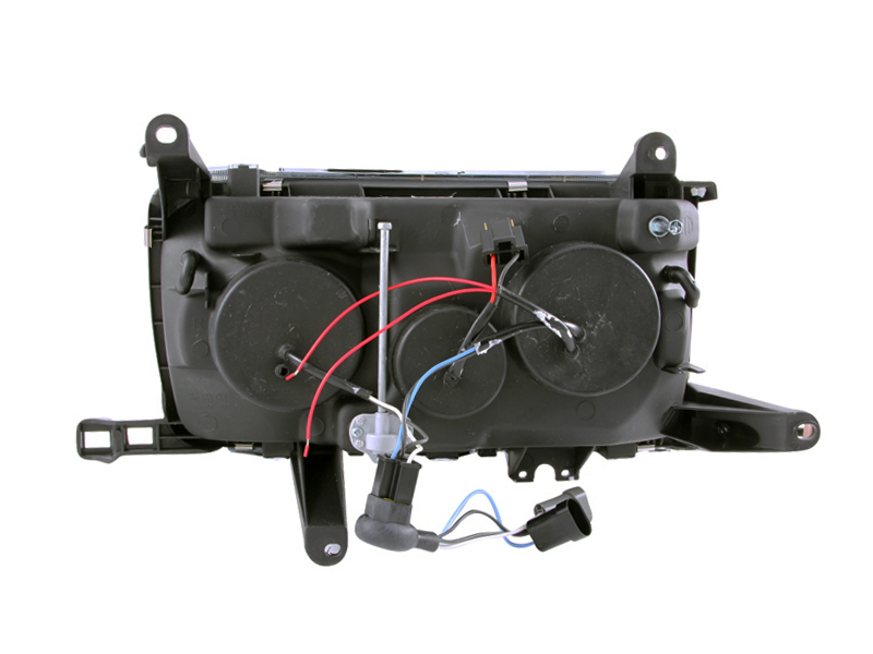 ANZO USA Crystal Headlight Set w/Halo 111092