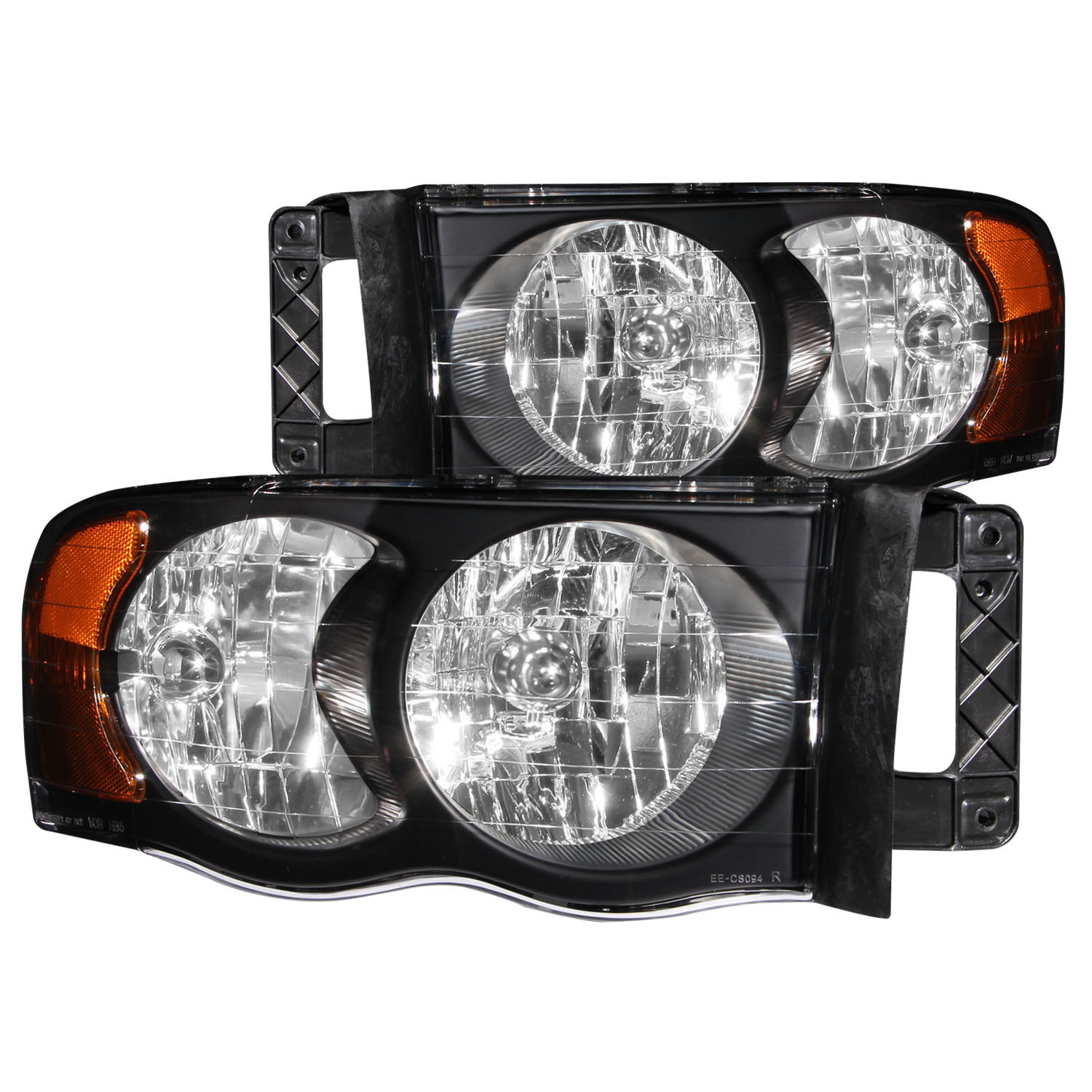 ANZO USA Crystal Headlight Set 111022
