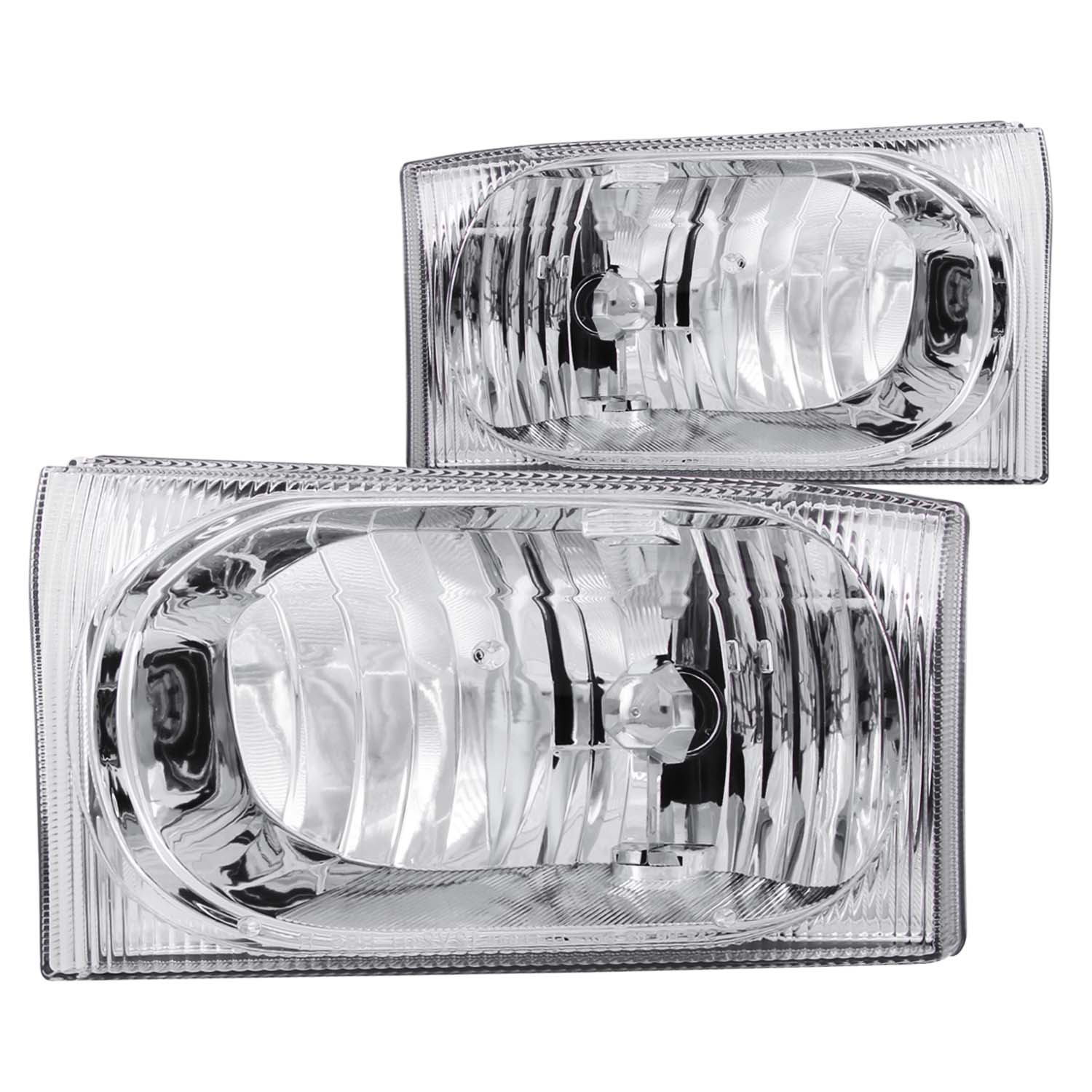 ANZO USA Crystal Headlight Set 111023