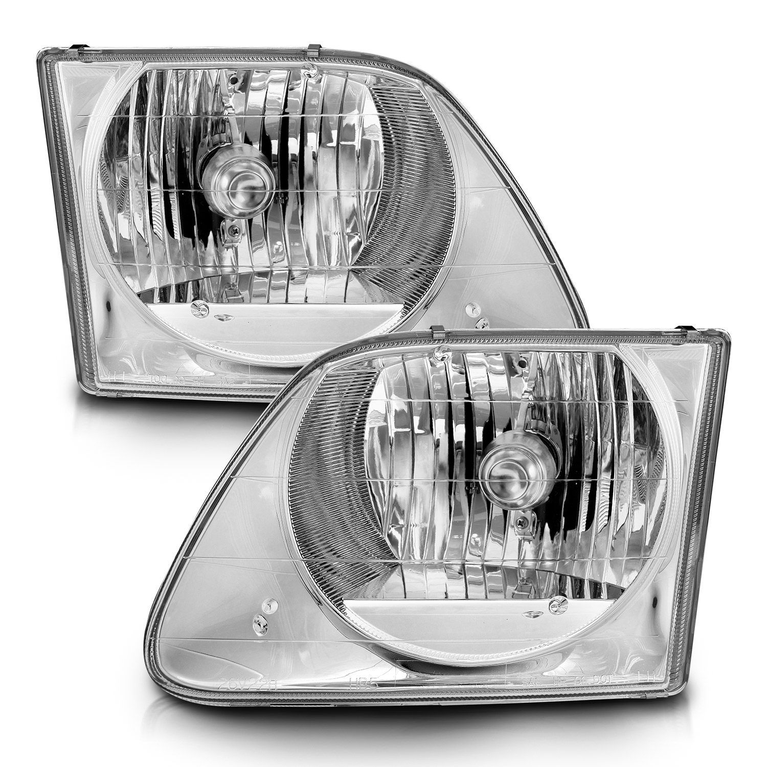 ANZO USA Crystal Headlight Set 111030