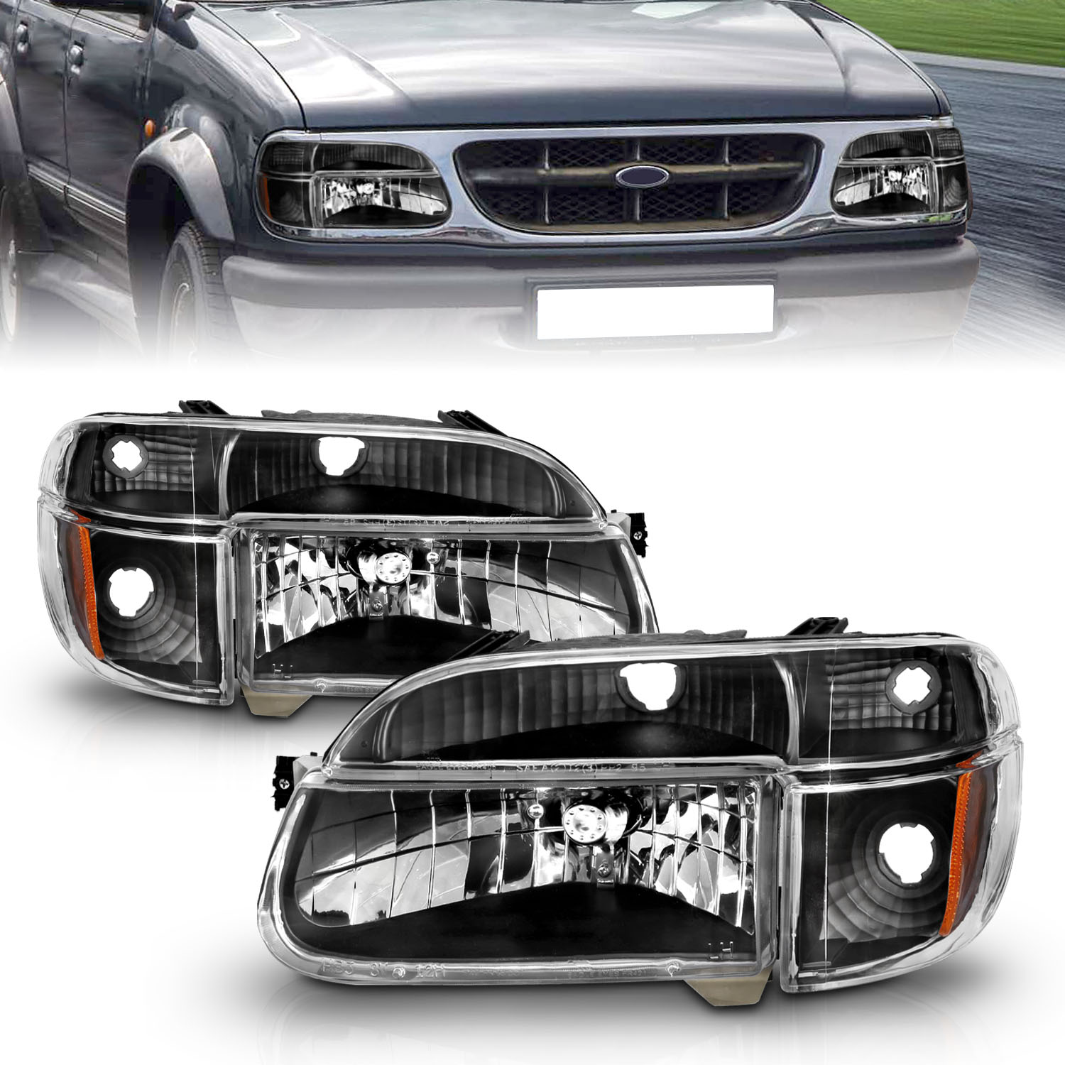 ANZO USA ANZO USA Crystal Headlights 111039