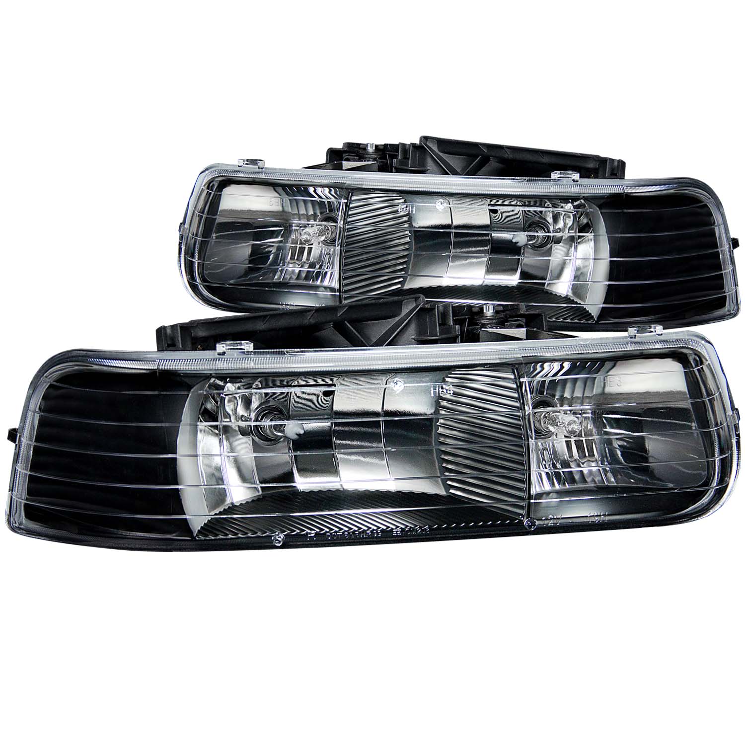 ANZO USA Crystal Headlight Set 111155