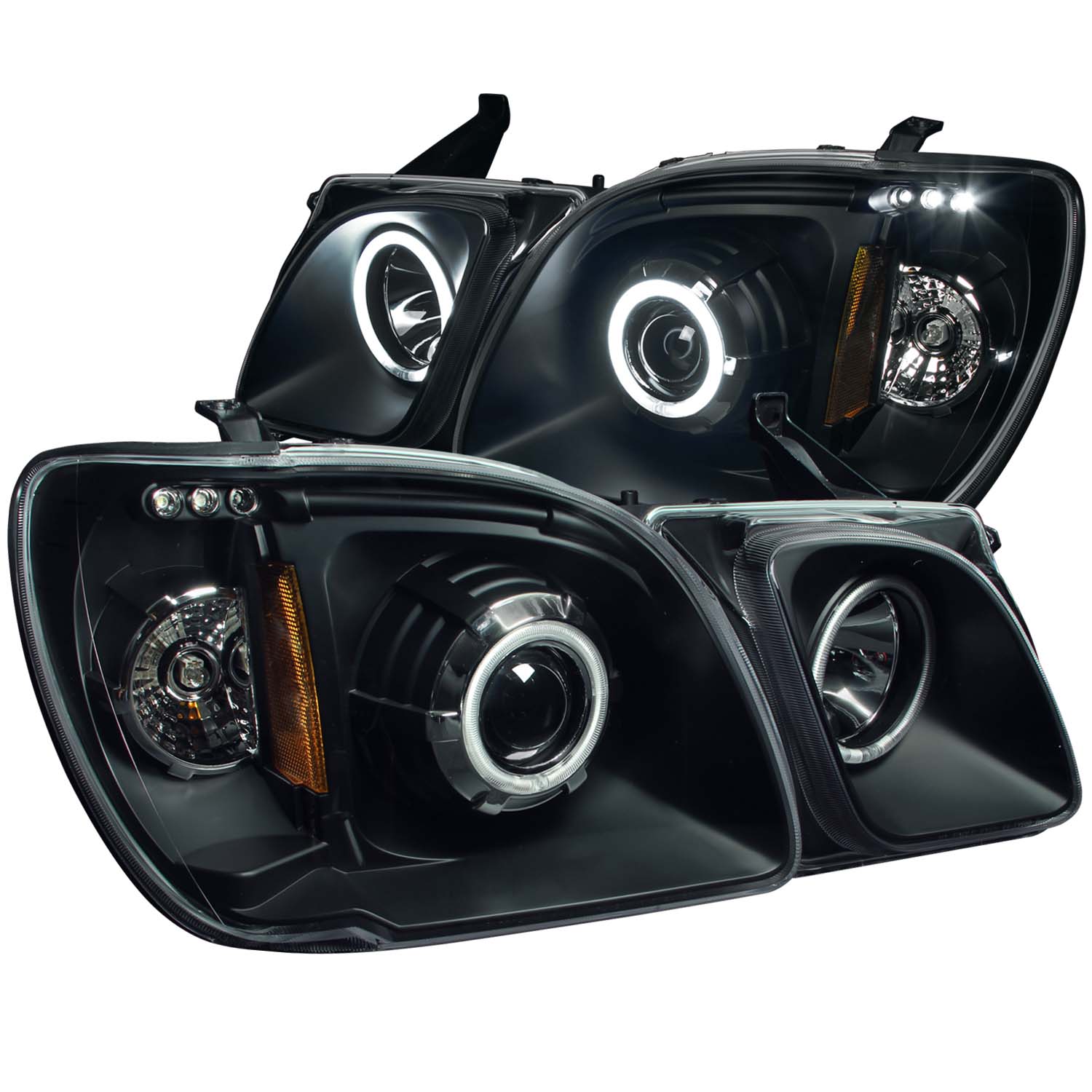 ANZO USA Projector Headlight Set w/Halo 111170