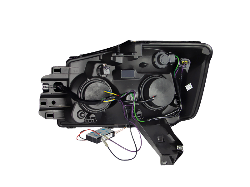 ANZO USA Projector Headlight Set w/Halo 111179