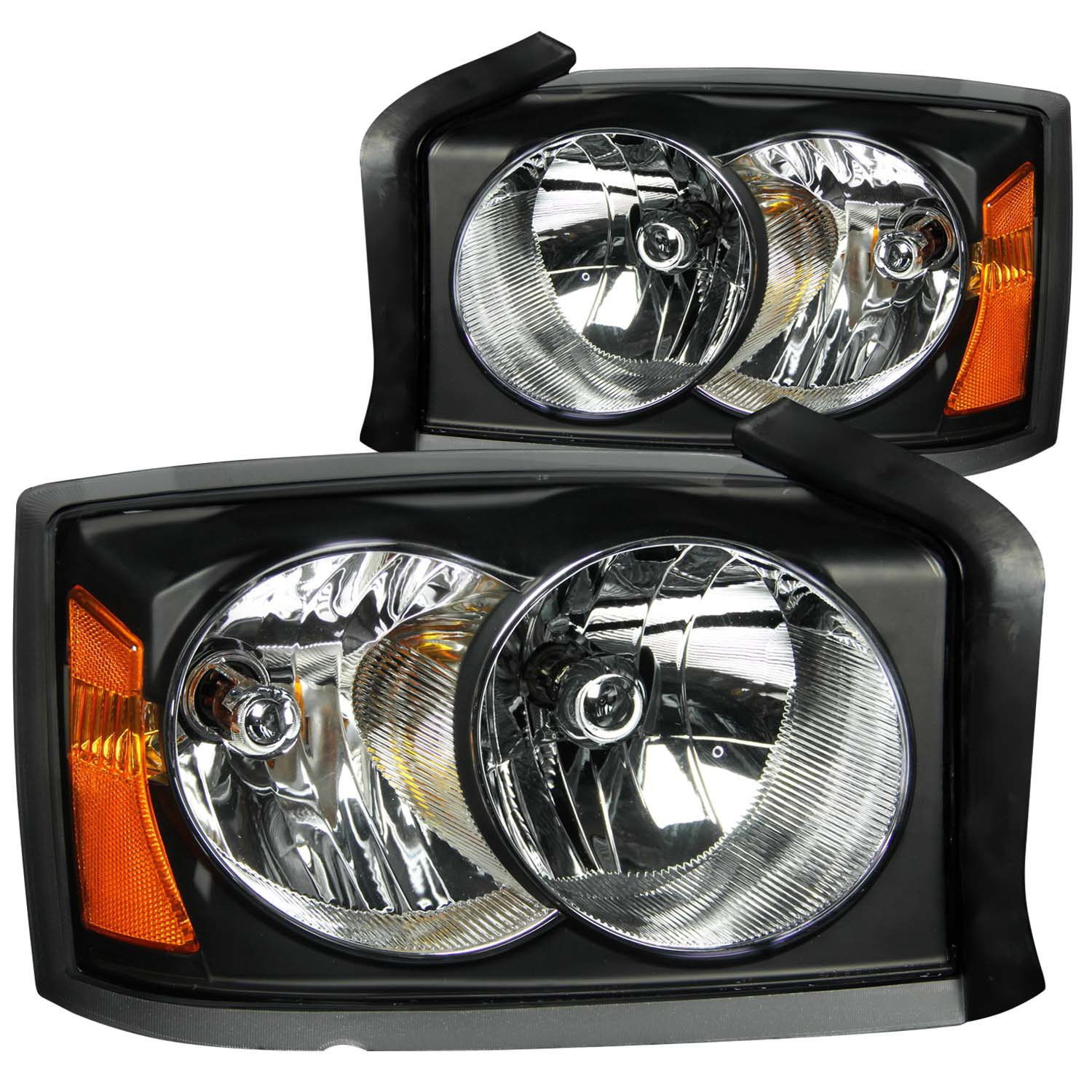 ANZO USA Crystal Headlight Set 111105