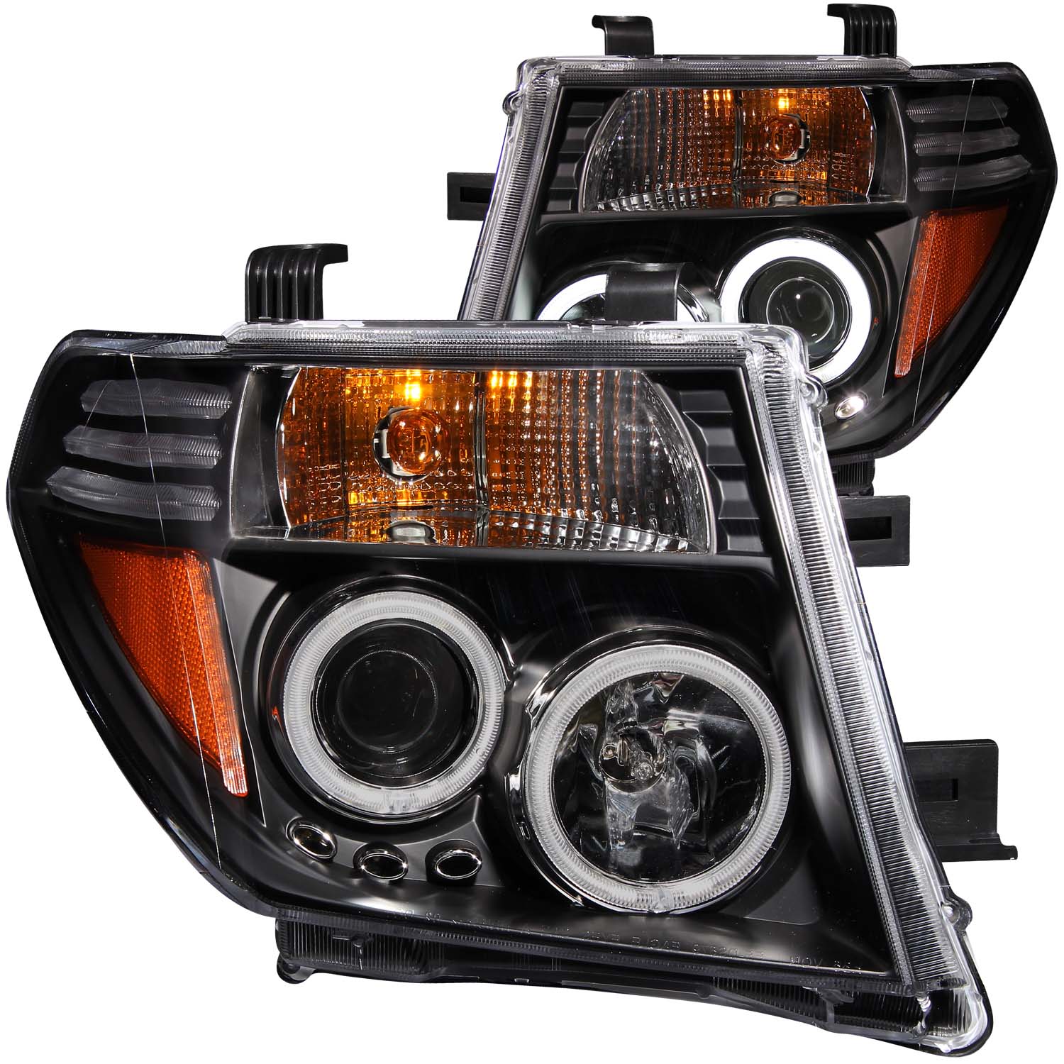 ANZO USA Projector Headlight Set w/Halo 111111