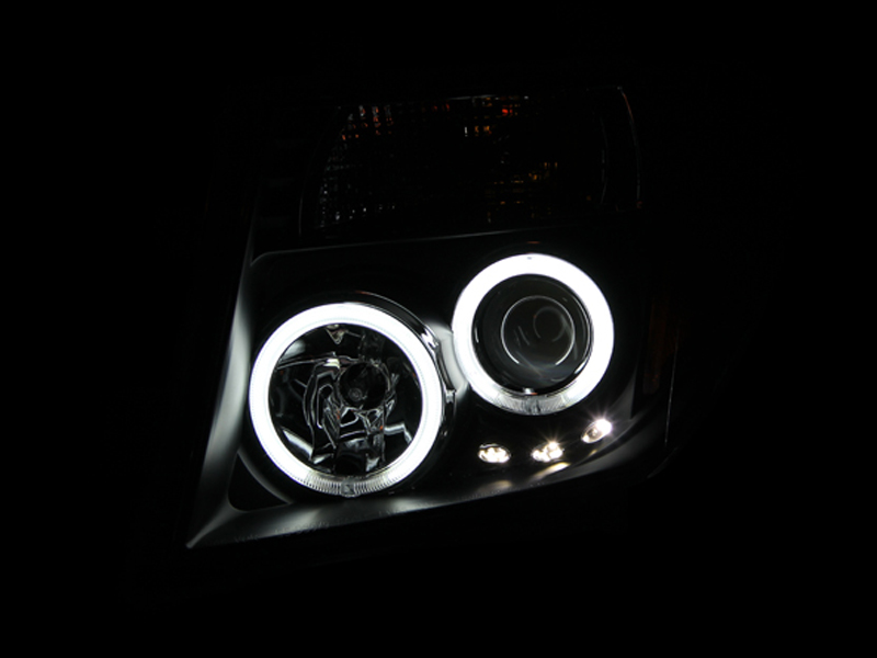 ANZO USA Projector Headlight Set w/Halo 111111