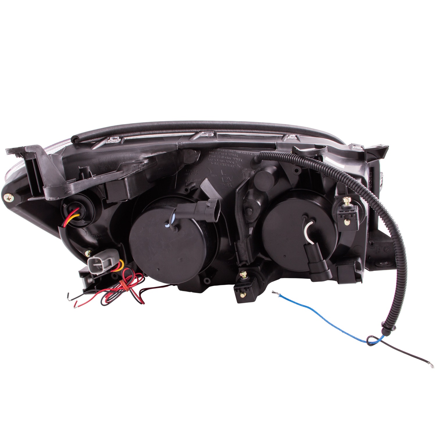 ANZO USA Projector Headlight Set w/Halo 111120