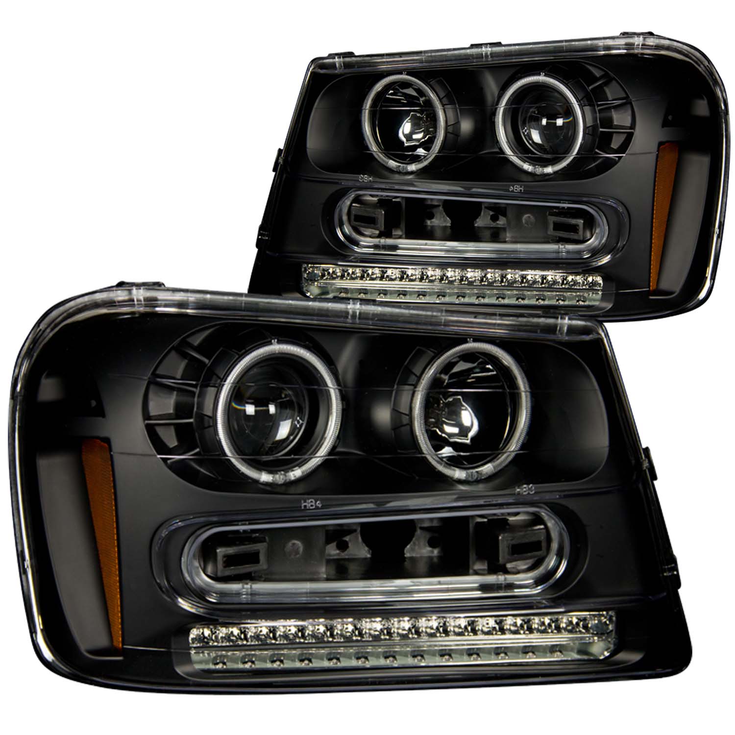 ANZO USA Projector Headlight Set w/Halo 111127