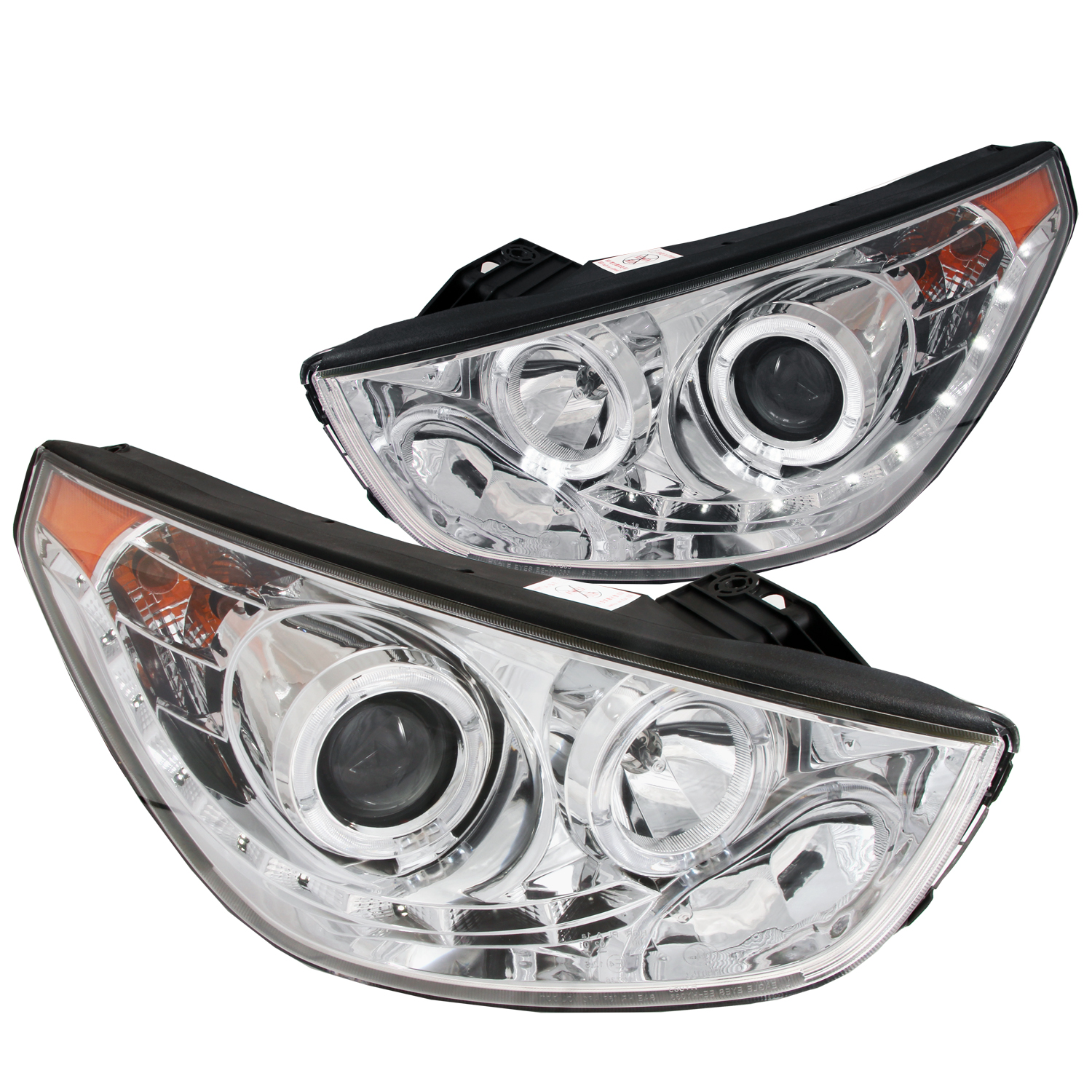 ANZO USA Projector Headlight Set w/2 Halos 111259