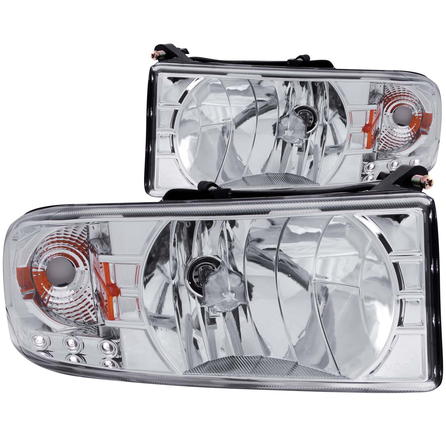 ANZO USA Crystal Headlight Set 111206