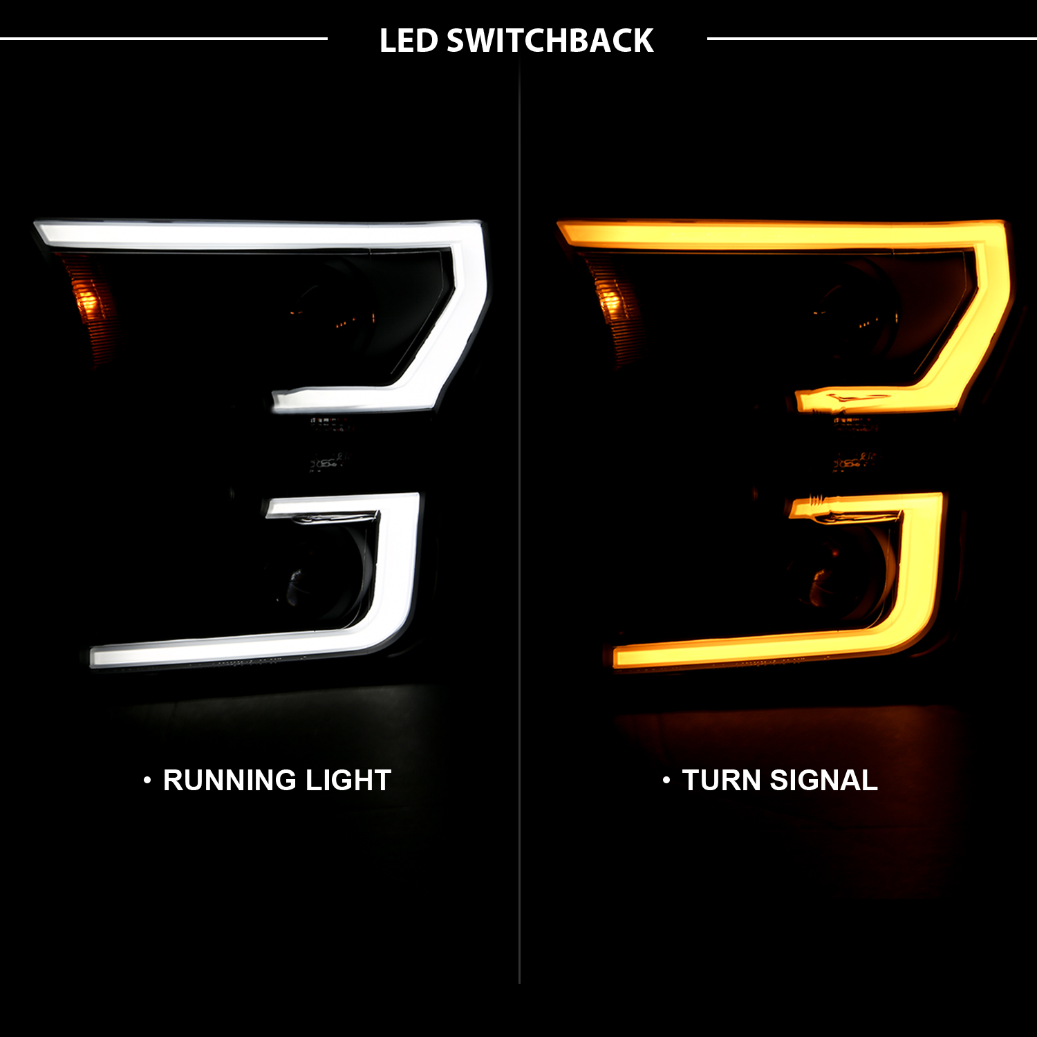 ANZO USA Projector Headlight Set 111357