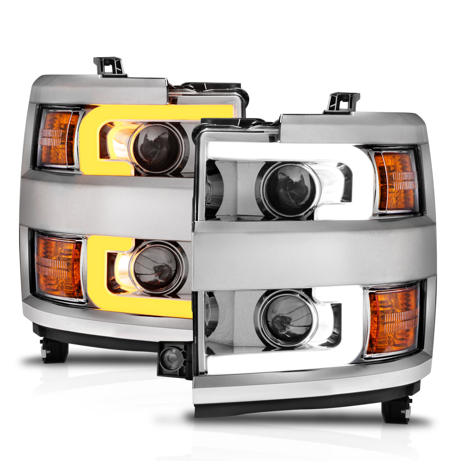 ANZO USA Projector Headlight Set 111366