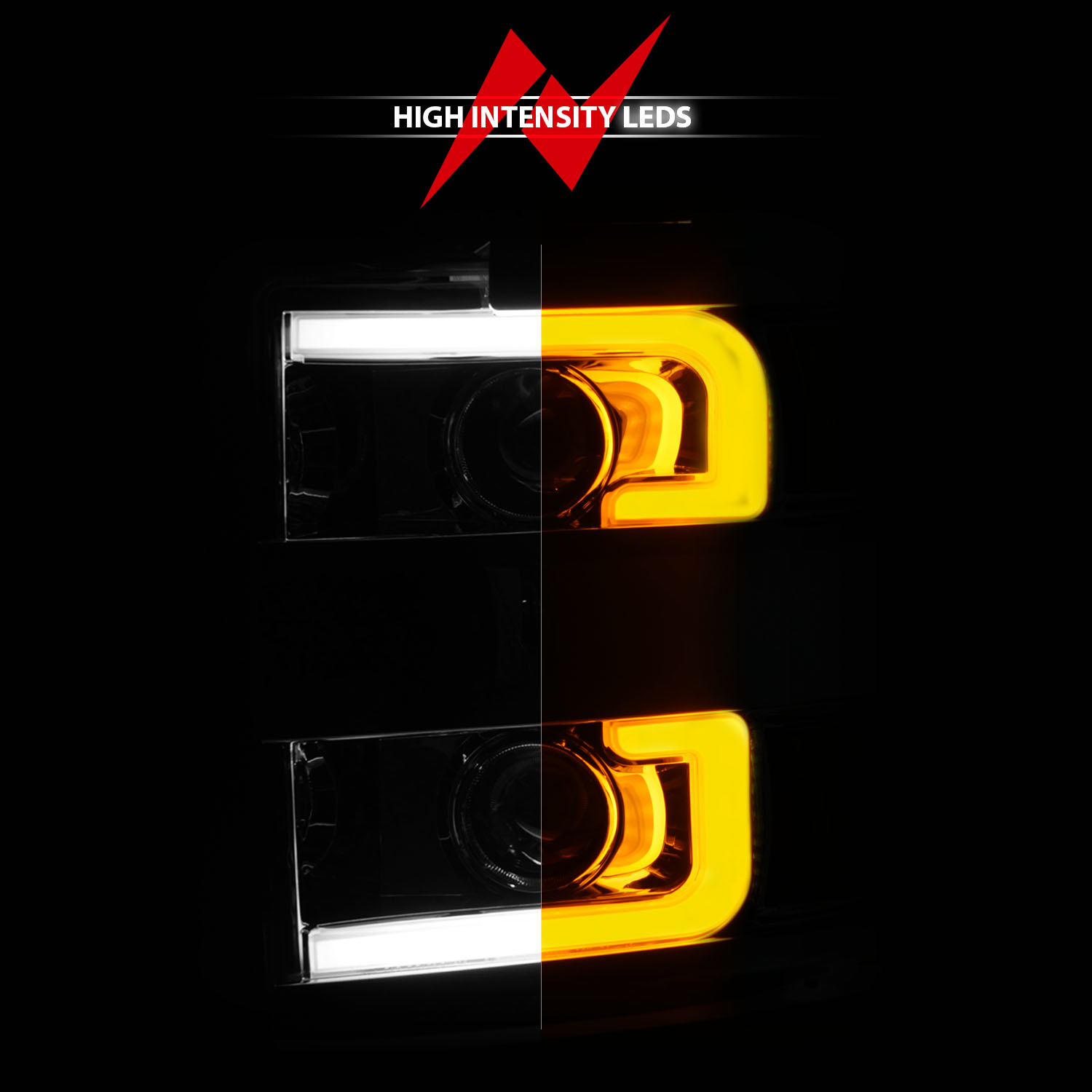 ANZO USA Projector Headlight Set 111366