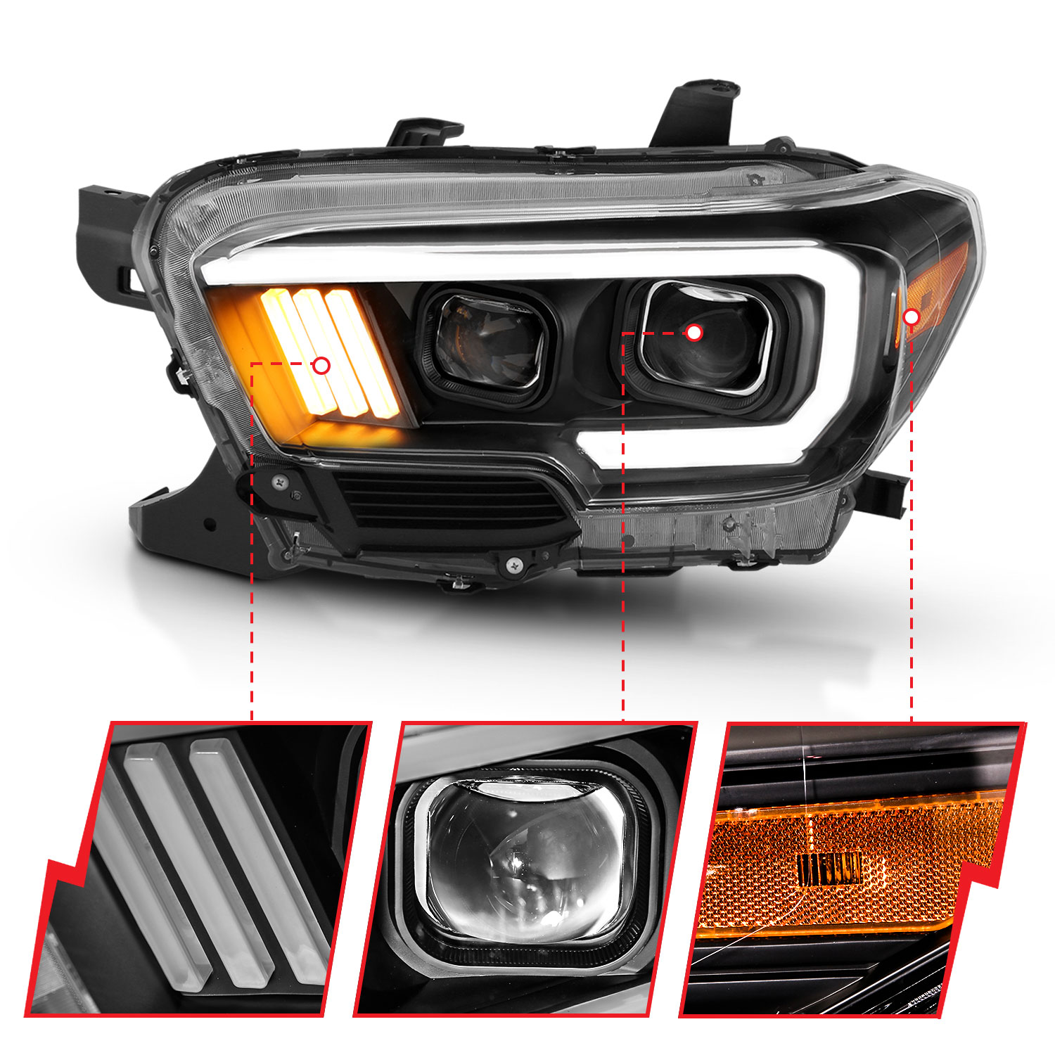 ANZO USA ANZO USA Projector Headlights 111379