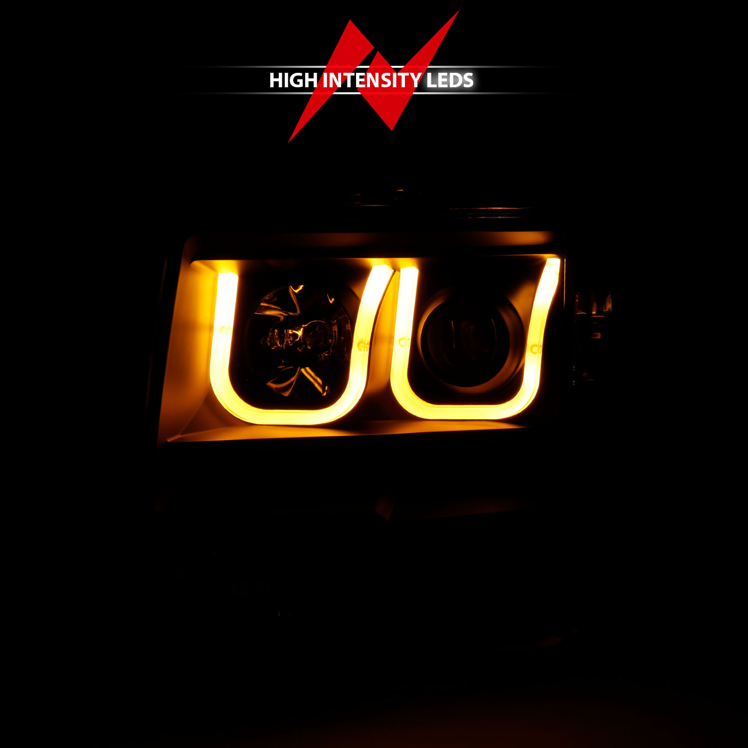 ANZO USA Projector Headlight Set 111383