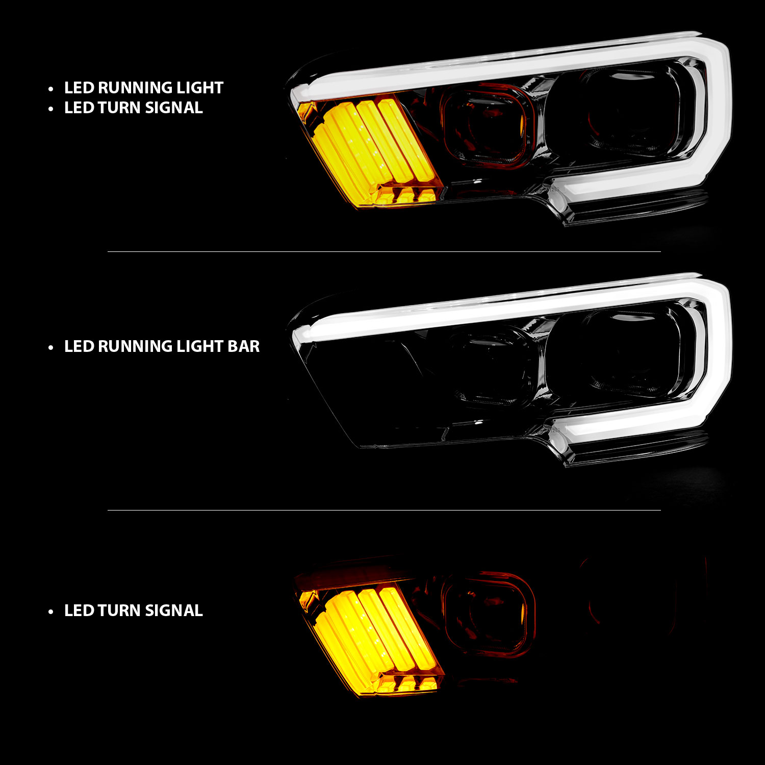 ANZO USA ANZO USA Projector Headlights 111380