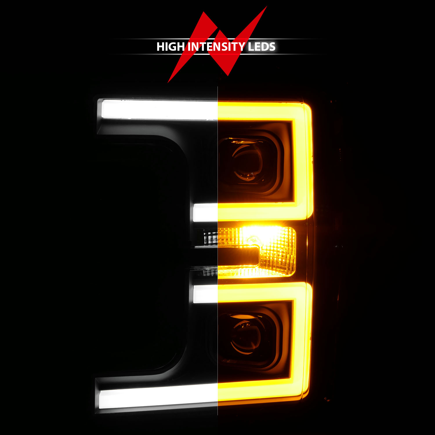 ANZO USA Projector Headlight Set 111388