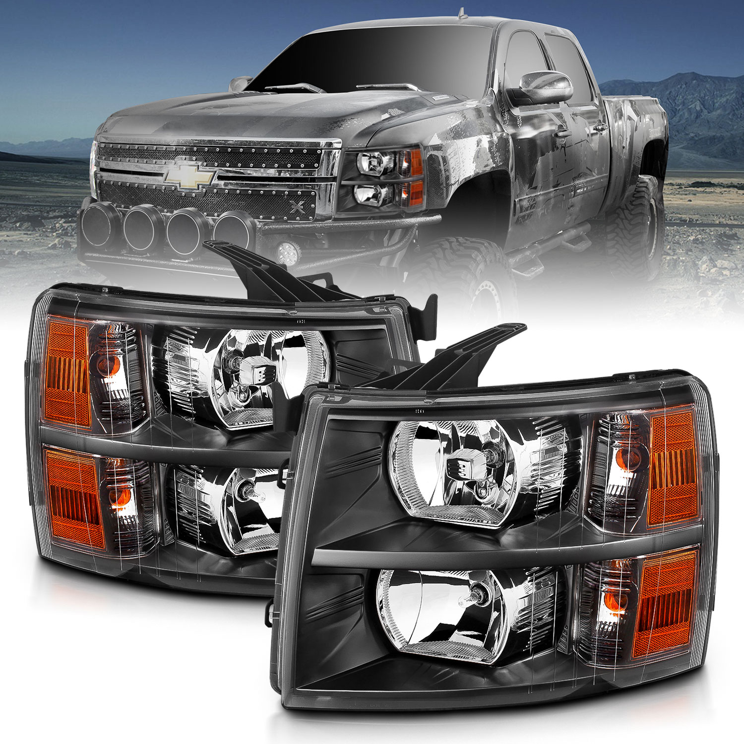 ANZO USA ANZO USA Crystal Headlights 111393