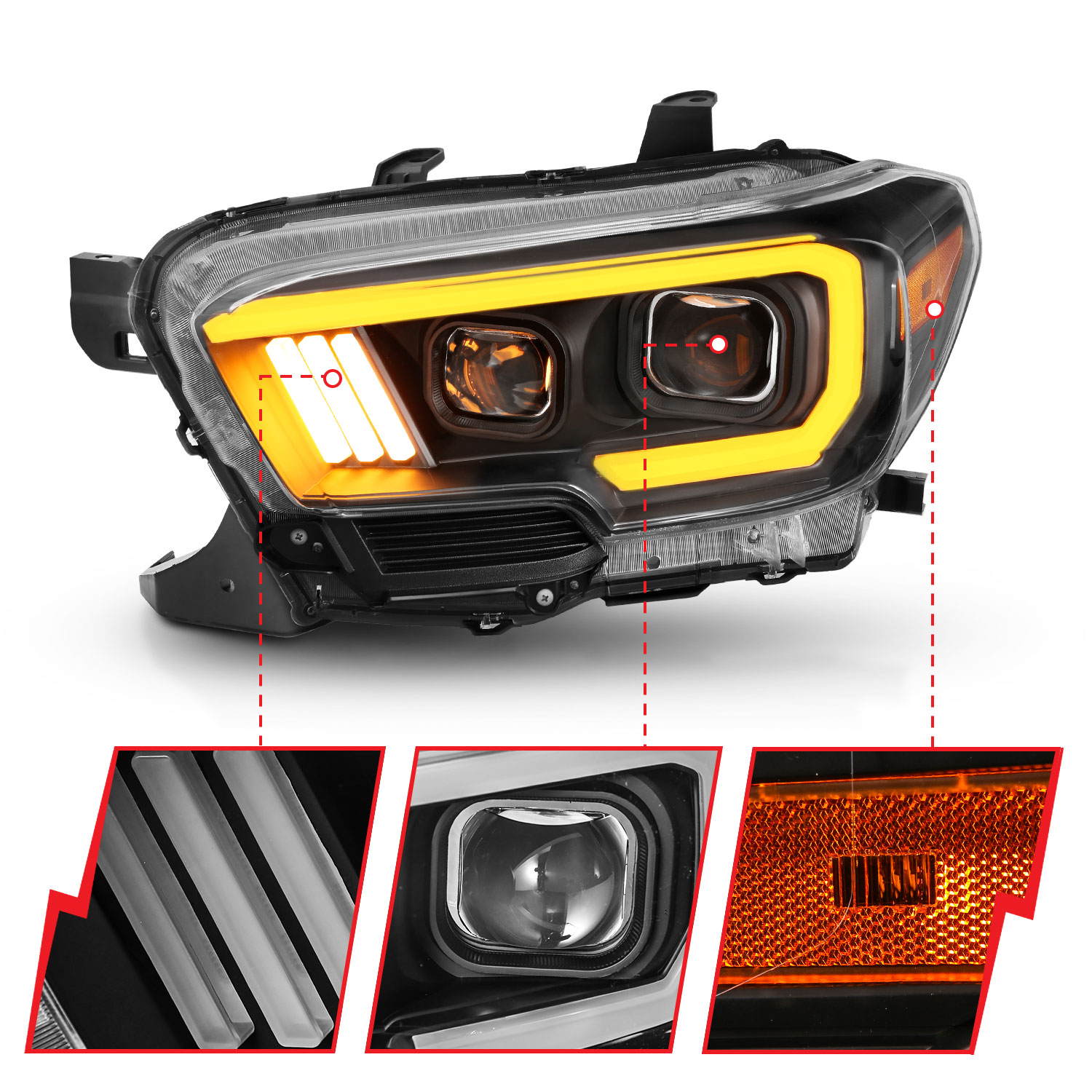ANZO USA ANZO USA Projector Headlights 111397