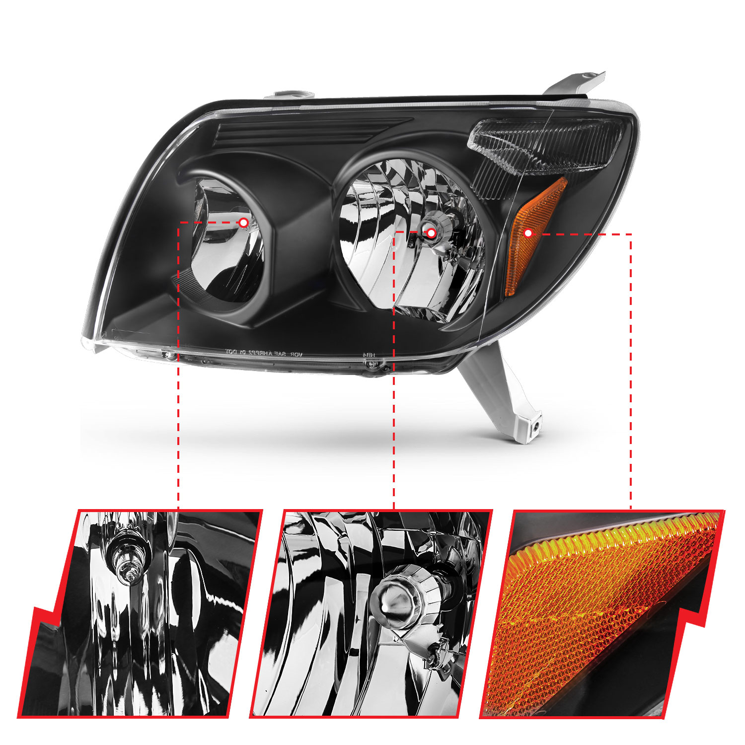 ANZO USA ANZO USA Crystal Headlights 111394