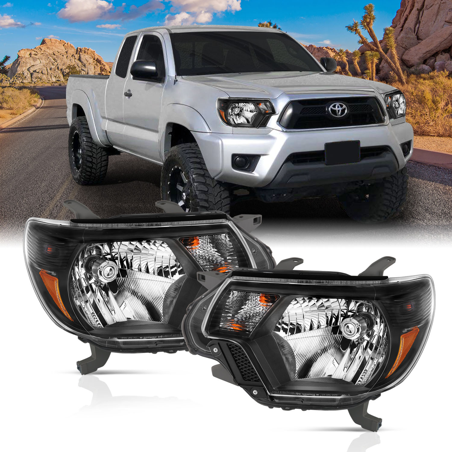 ANZO USA ANZO USA Crystal Headlights 111395