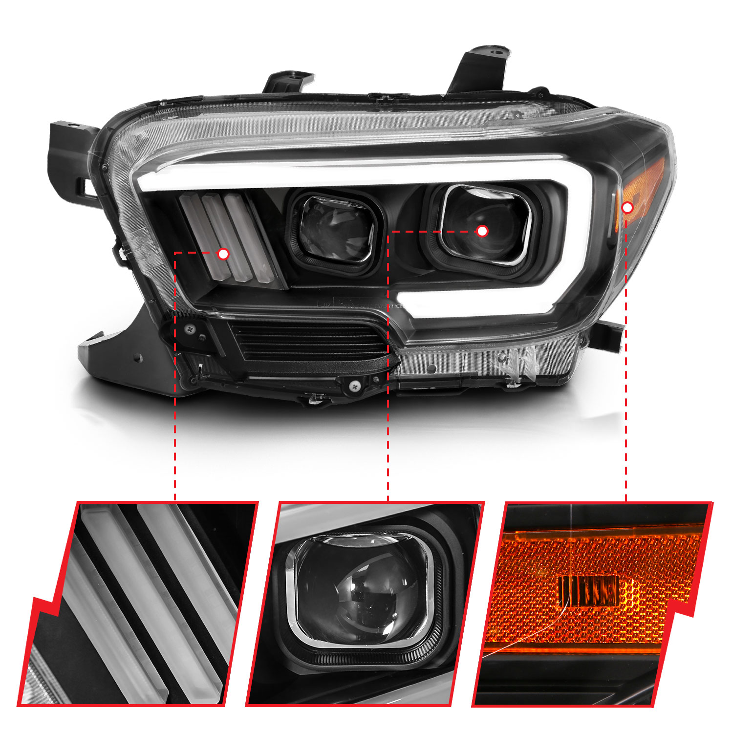 ANZO USA ANZO USA Projector Headlights 111396