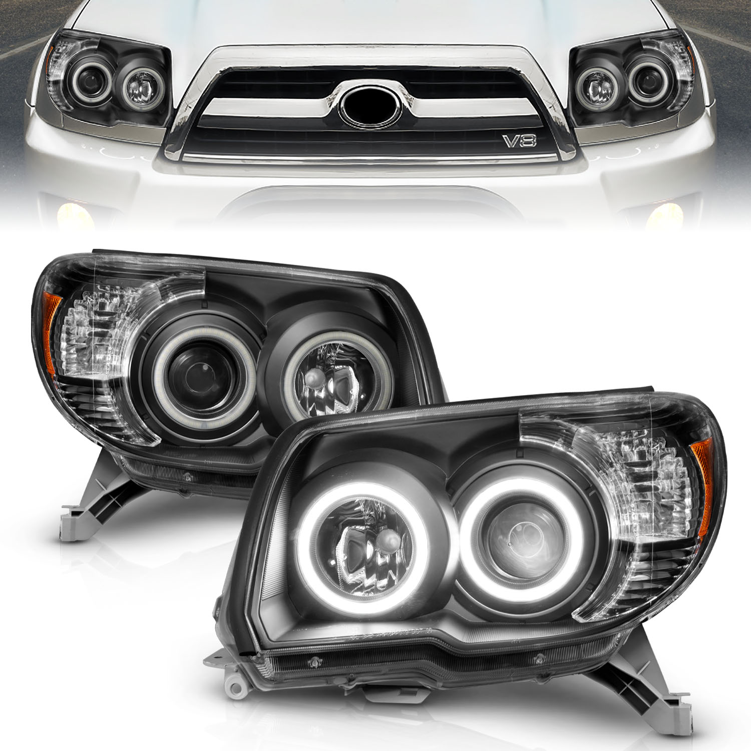 ANZO USA Projector Headlight Set 111320