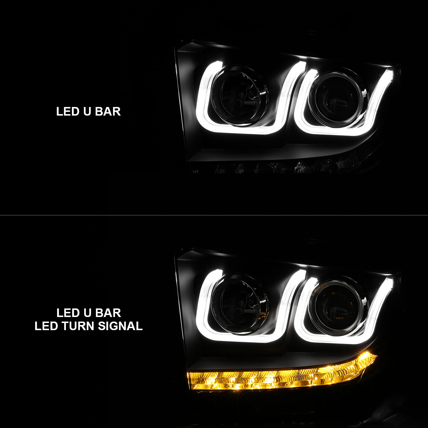 ANZO USA Projector Headlight Set 111326