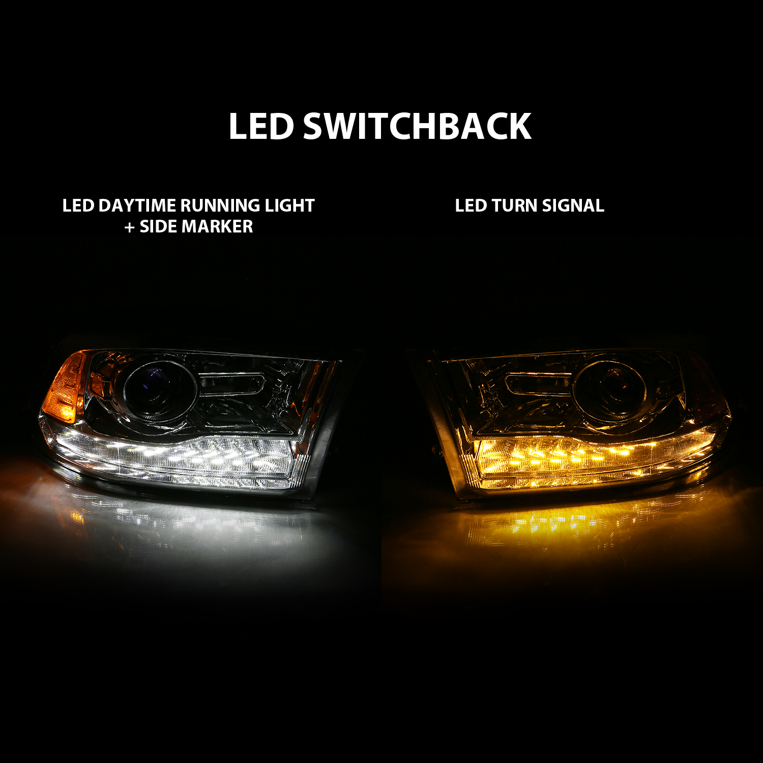 ANZO USA ANZO USA Projector Headlights W/ Halo 111440