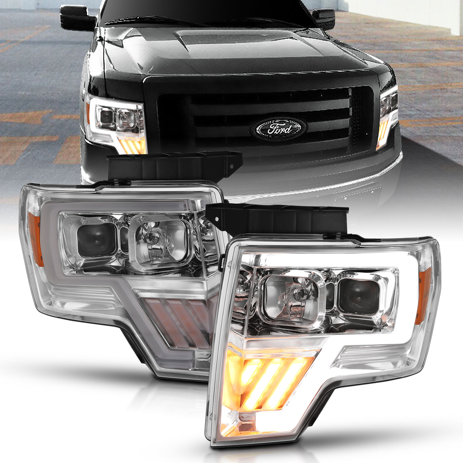 ANZO USA Projector Headlights 111446