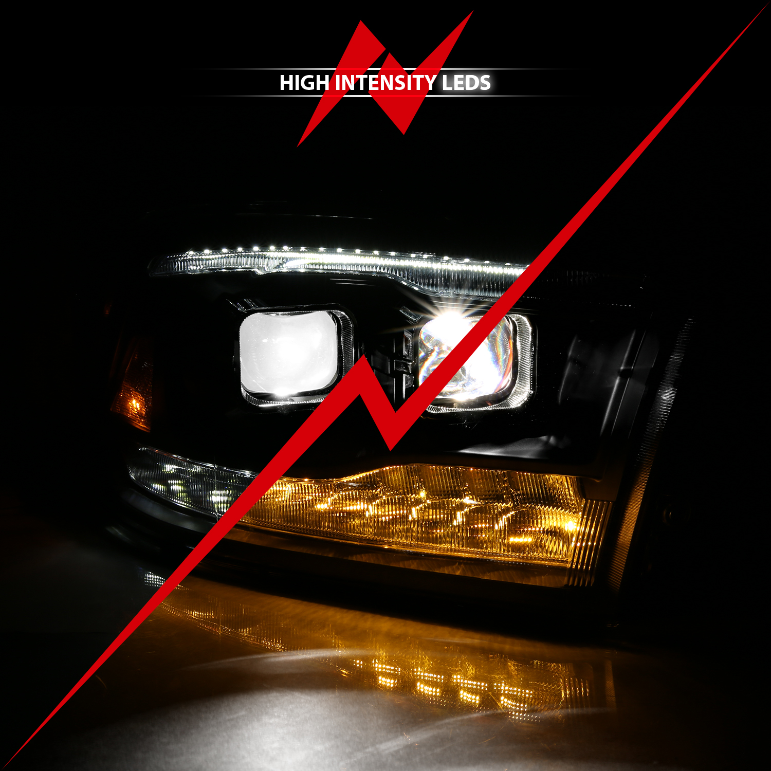 ANZO USA LED Projector Headlights 111464