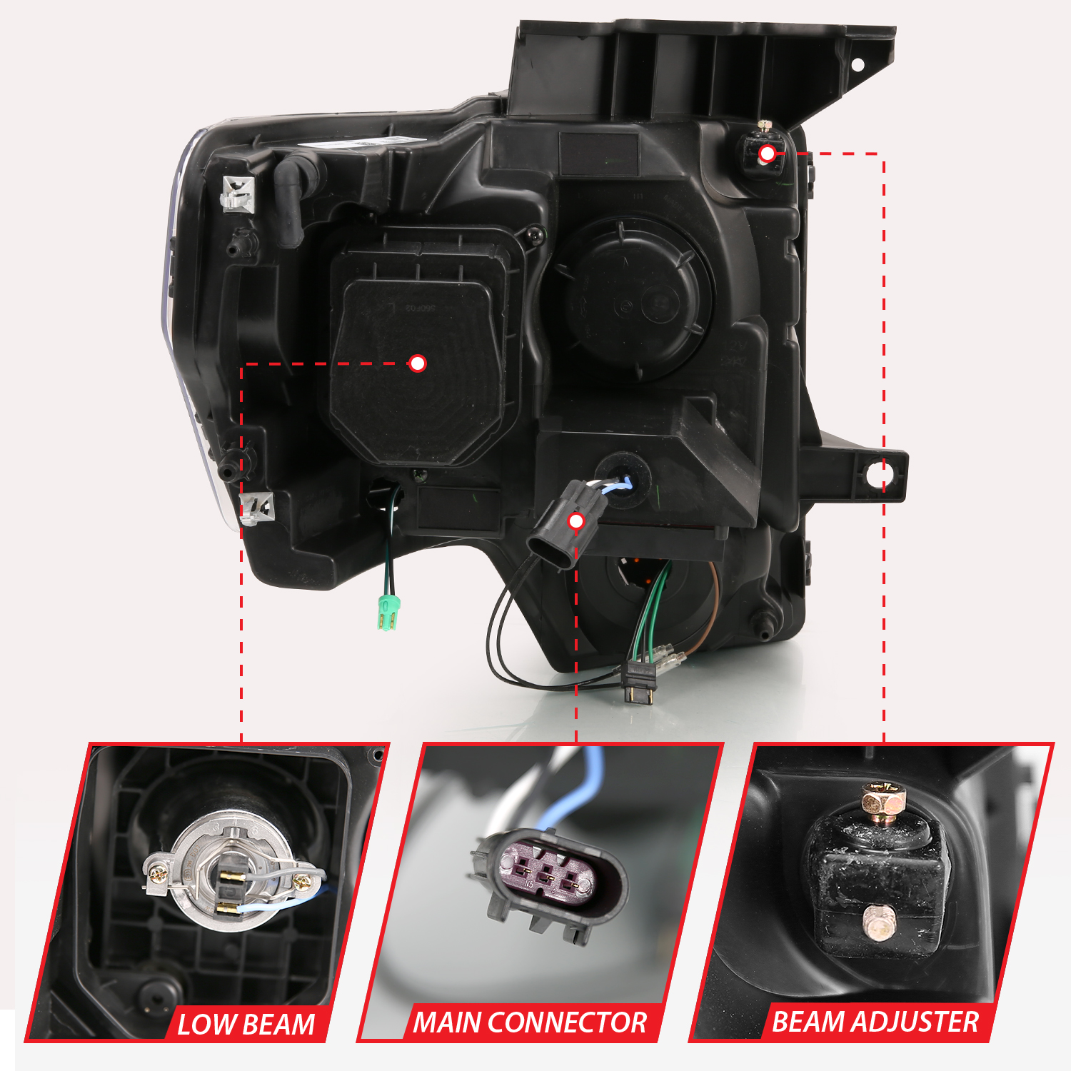 ANZO USA Projector Headlights 111469