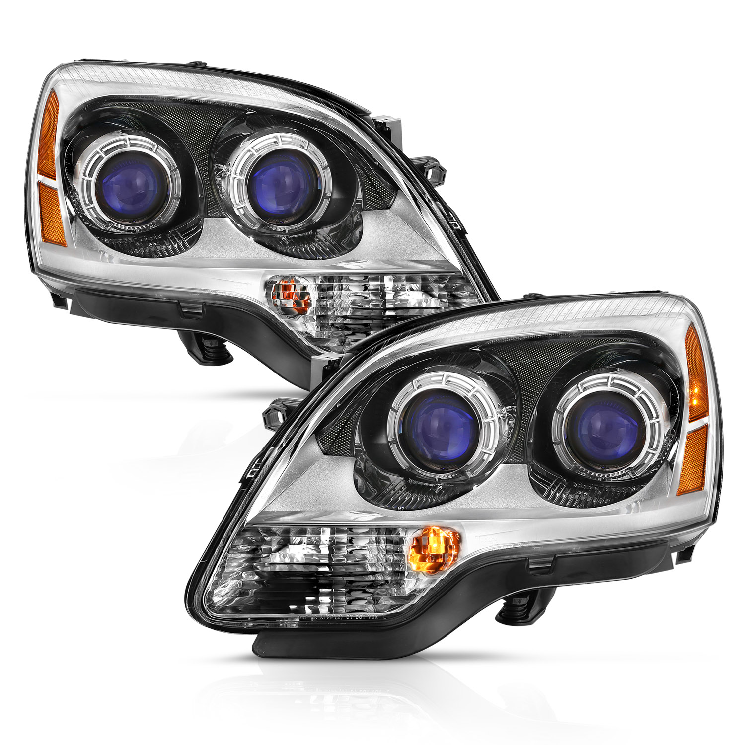 ANZO USA Crystal Headlights 111476