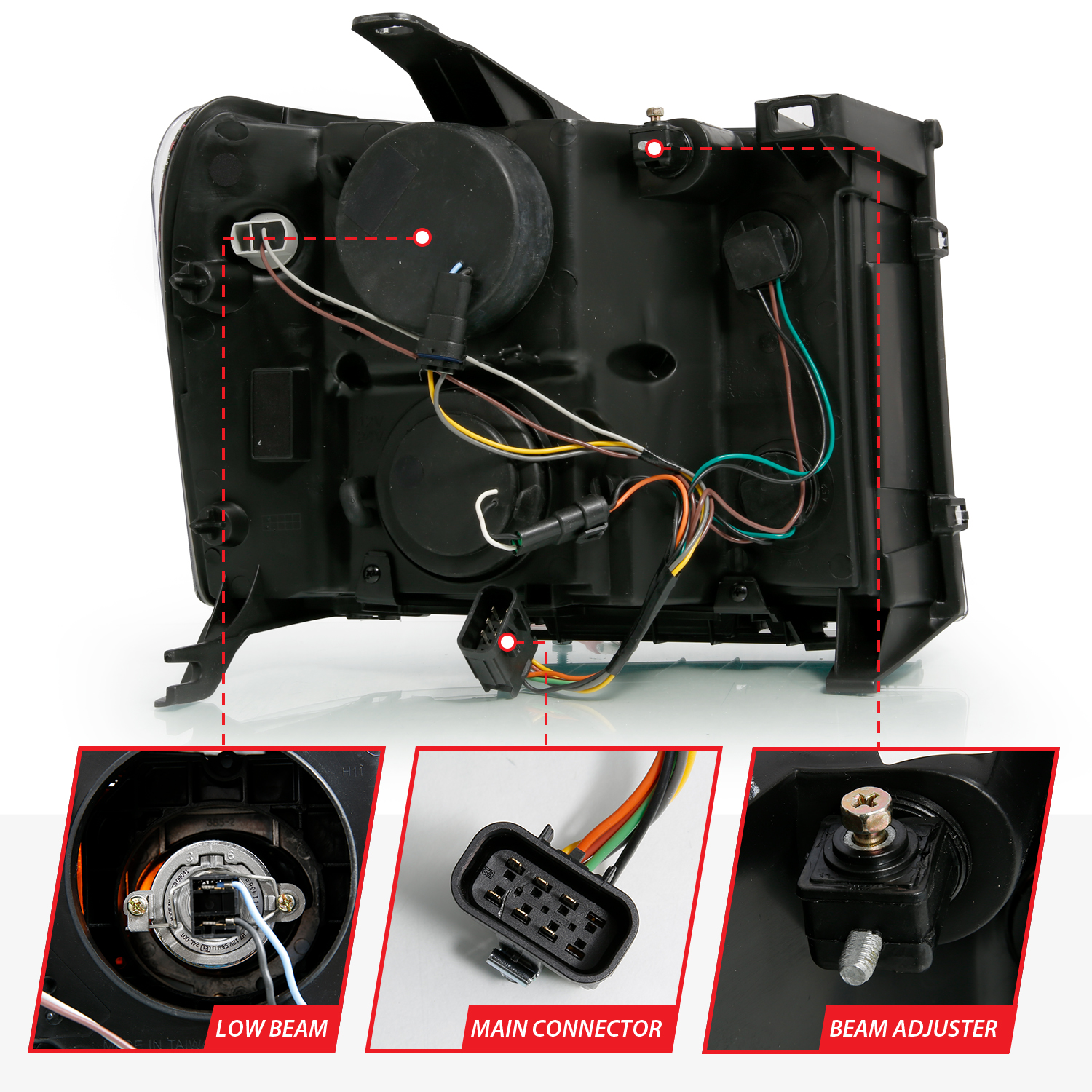 ANZO USA Projector Headlight 111483