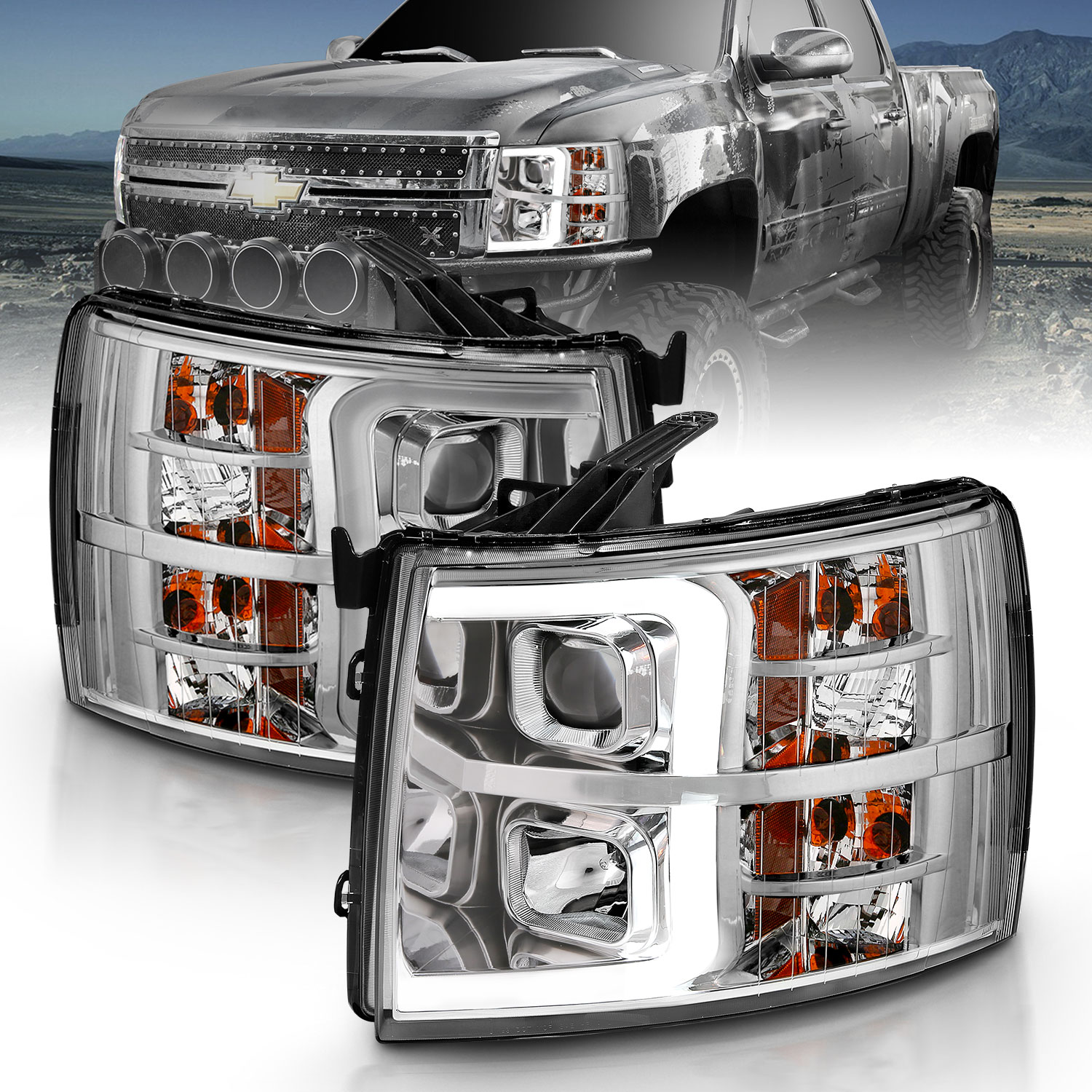 ANZO USA Projector Headlights 111481
