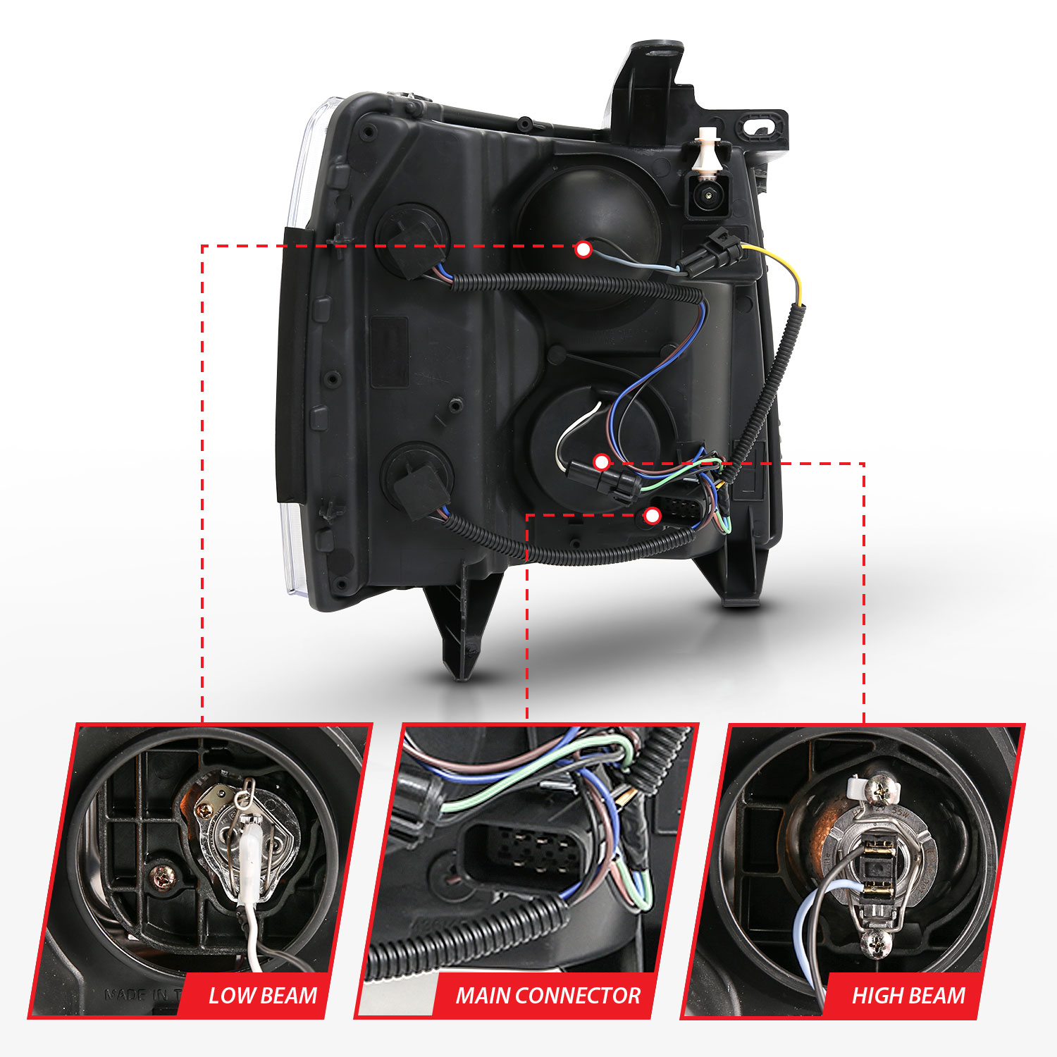 ANZO USA Projector Headlights 111481