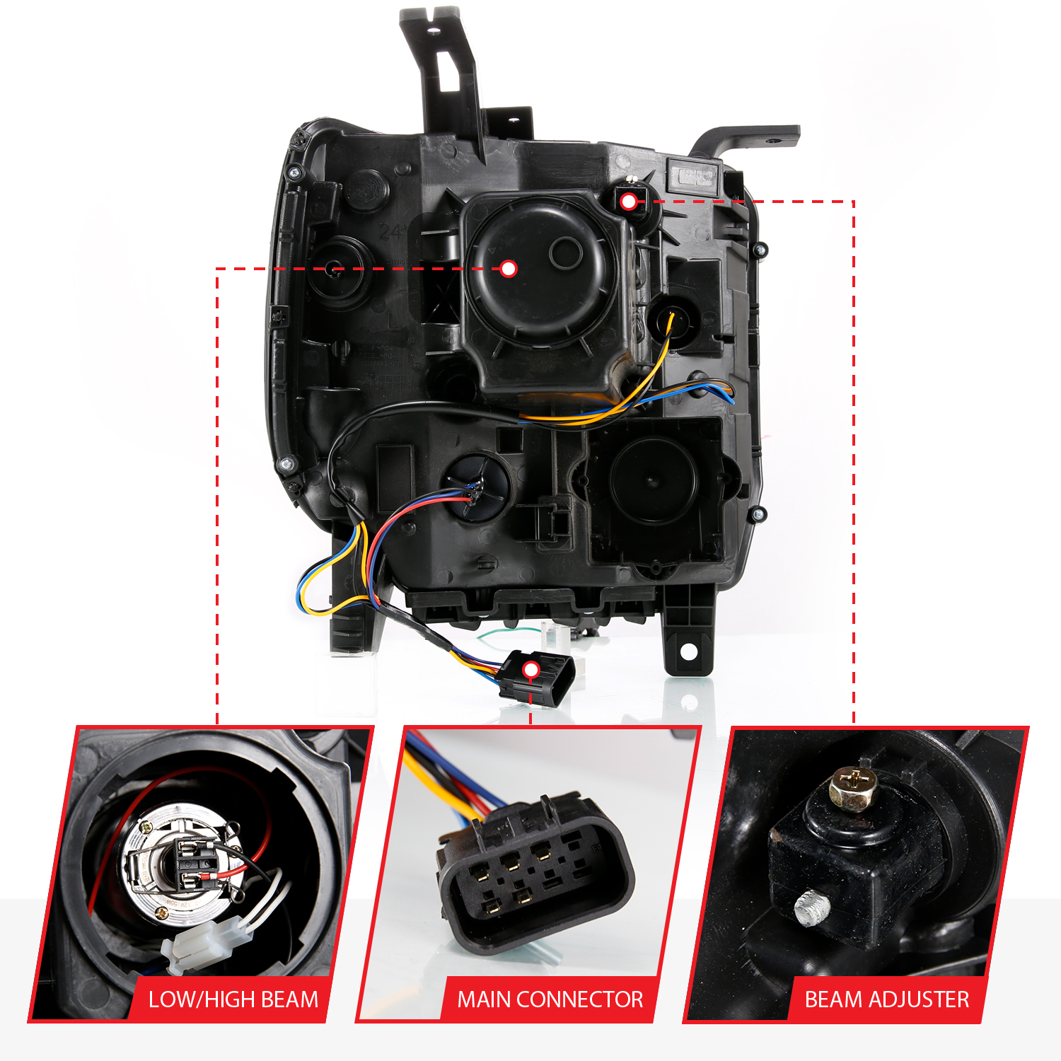 ANZO USA Projector Headlight 111487