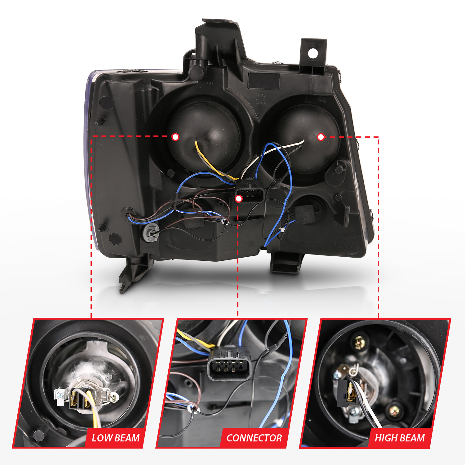 ANZO USA ANZO USA Projector Headlights 111403