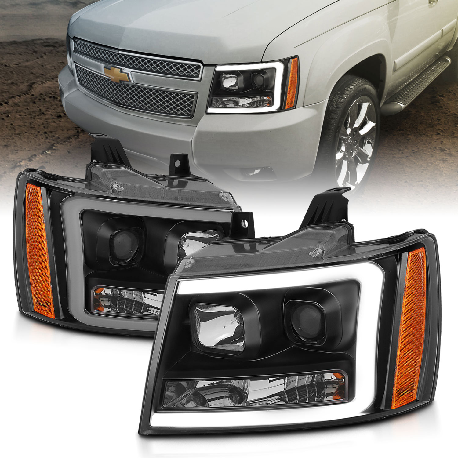 ANZO USA ANZO USA Projector Headlights 111402