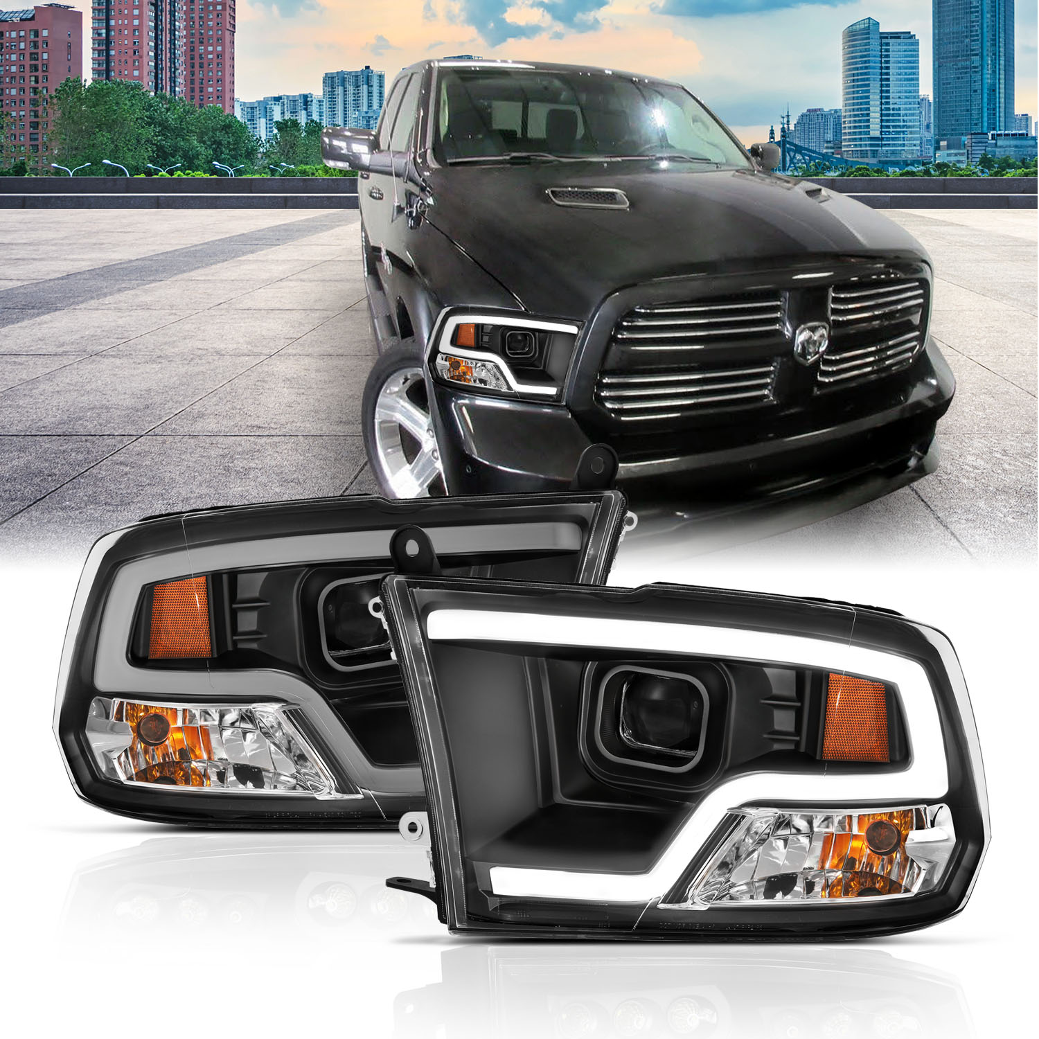ANZO USA ANZO USA Projector Headlights 111404