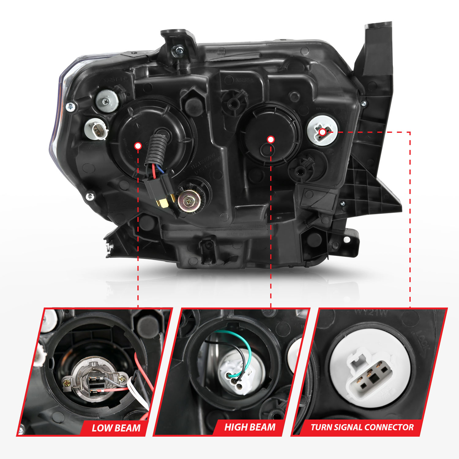 ANZO USA ANZO USA Projector Headlights 111414