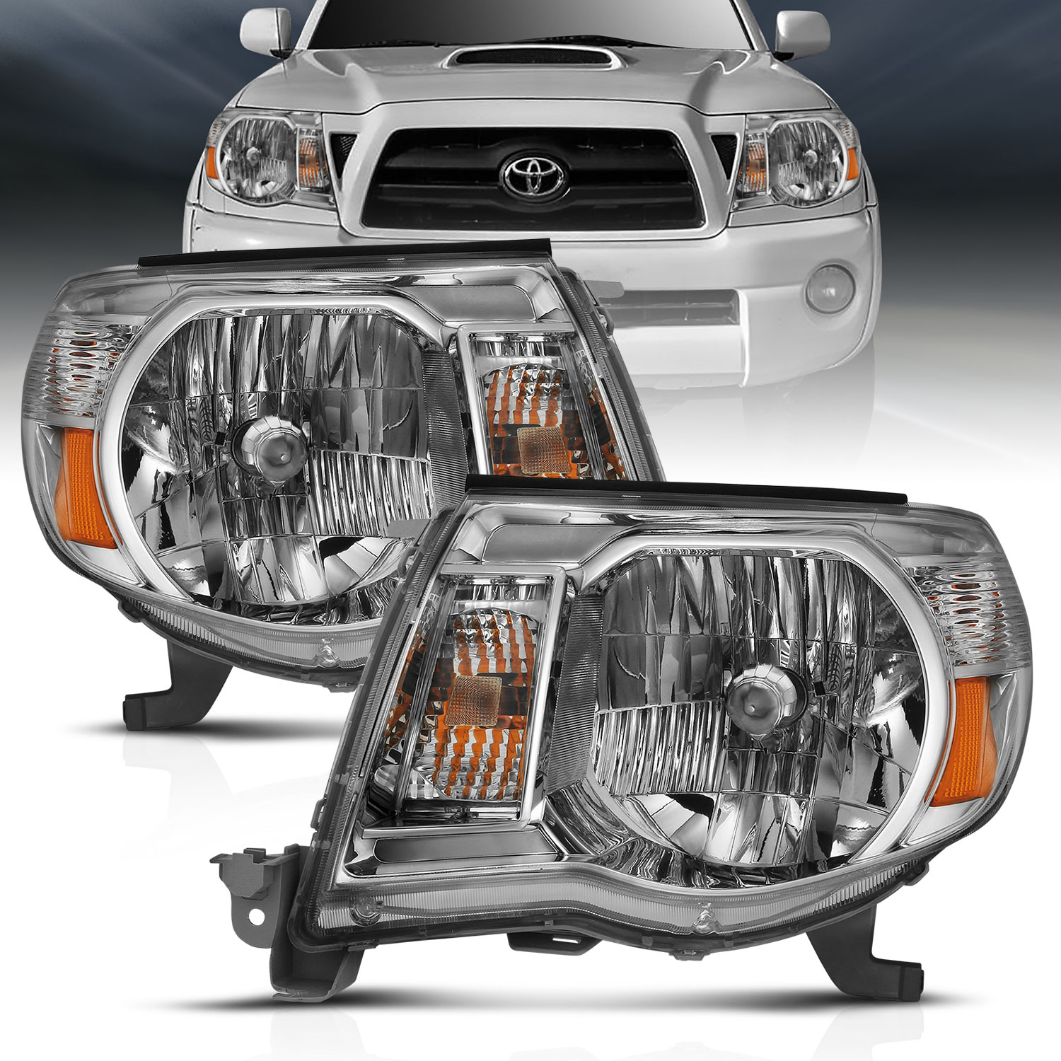 ANZO USA Crystal Headlights 111437