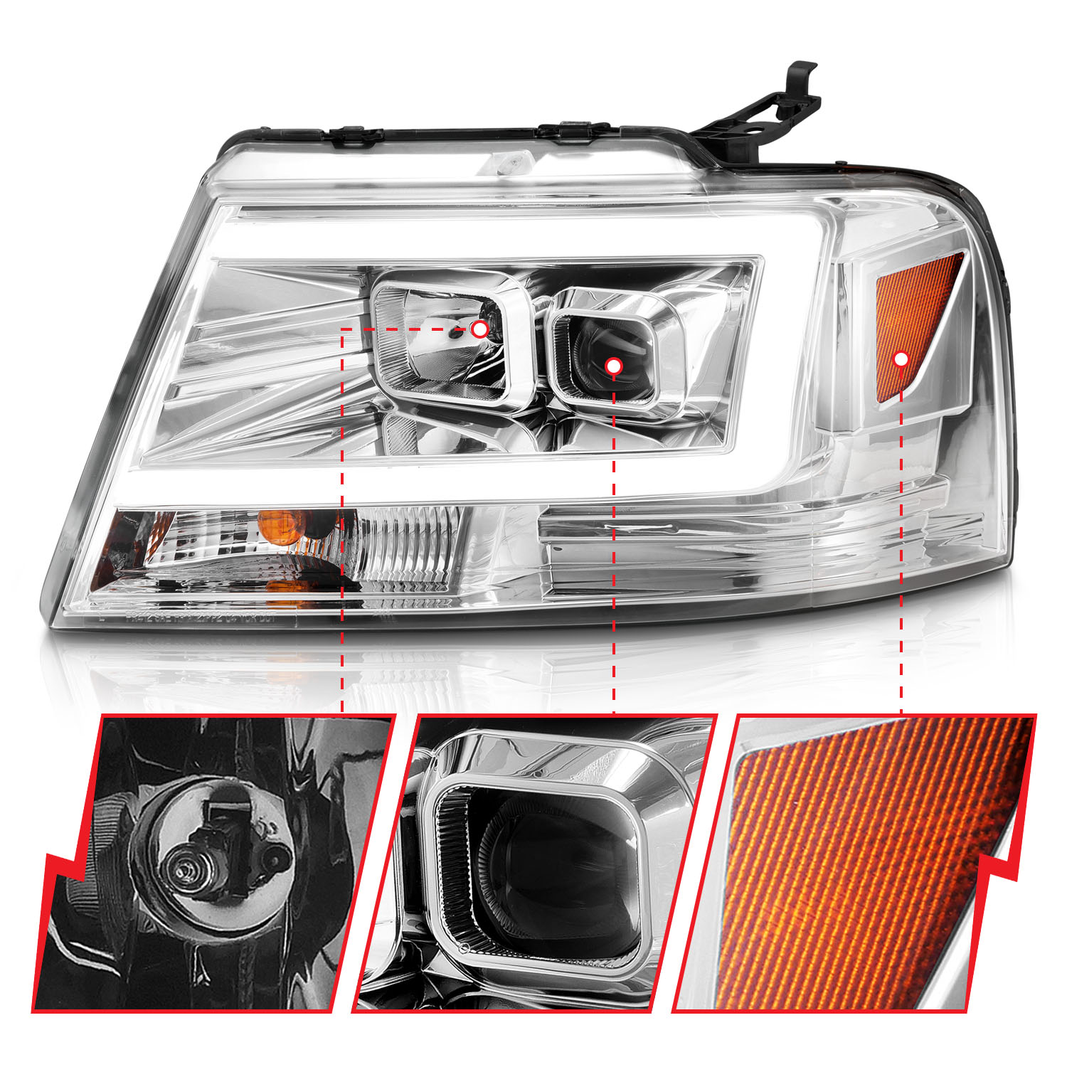 ANZO USA Projector Headlight 111542