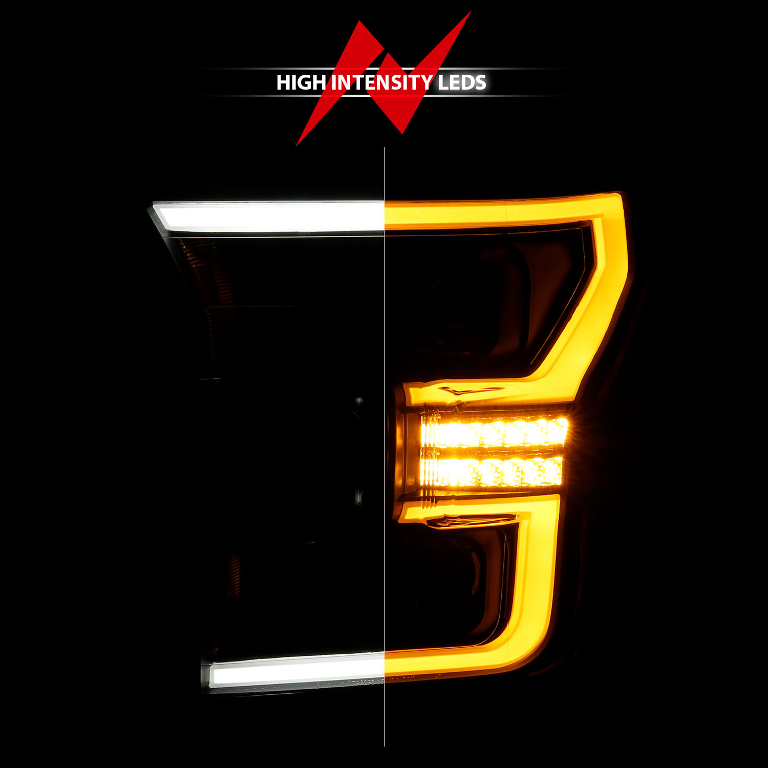 ANZO USA LED Projector Headlight 111547