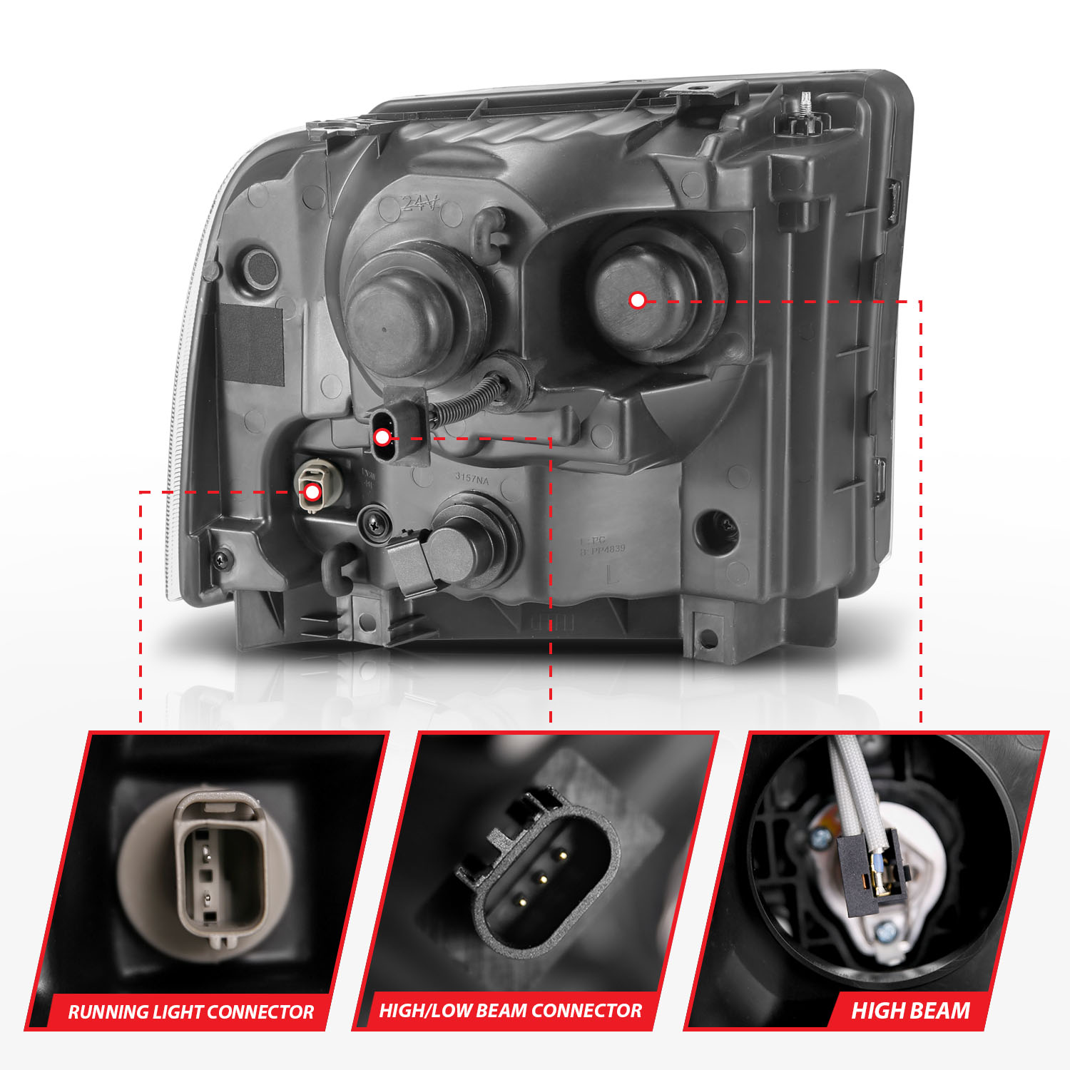 ANZO USA Projector Headlight 111552