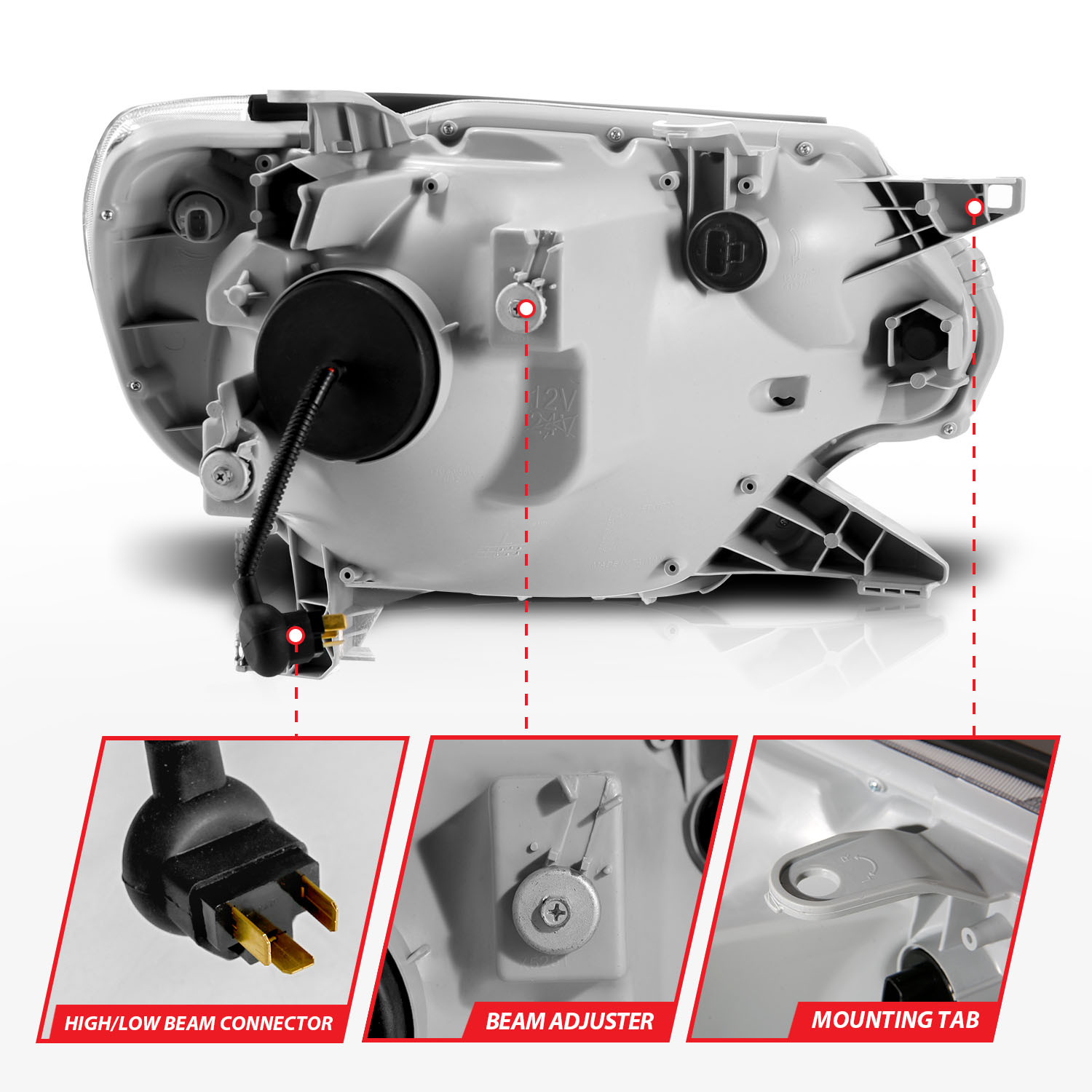 ANZO USA Projector Headlight 111556